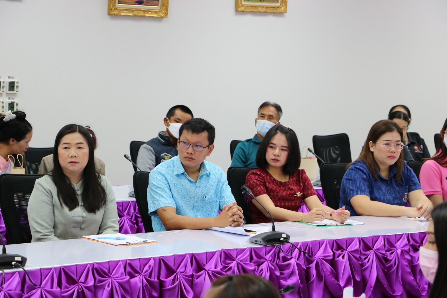 กองทุนพัฒนาบทบาทสตรี จังหวัดหนองคาย ร่วมศึกษาแนวทางในการไกล่เกลี่ยก่อนฟ้องคดีหนี้ของกองทุนพัฒนาบทบาทสตรี