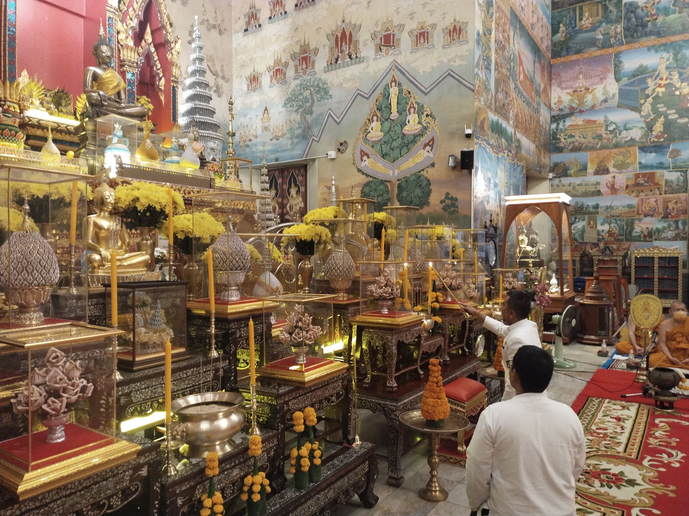 พช.หนองคาย ร่วมพิธีเจริญพระพุทธมนต์เพื่อสวดสาธยายเป็นพระราชกุศลถวายพระพรชัยมงคลแด่ สมเด็จพระเจ้าลูกเธอ เจ้าฟ้าพัชรกิติยาภา นเรนทิราเทพยวดี กรมหลวงราชสาริณีสิริพัชร มหาวัชรราชธิดา ครั้งที่ 2/2567