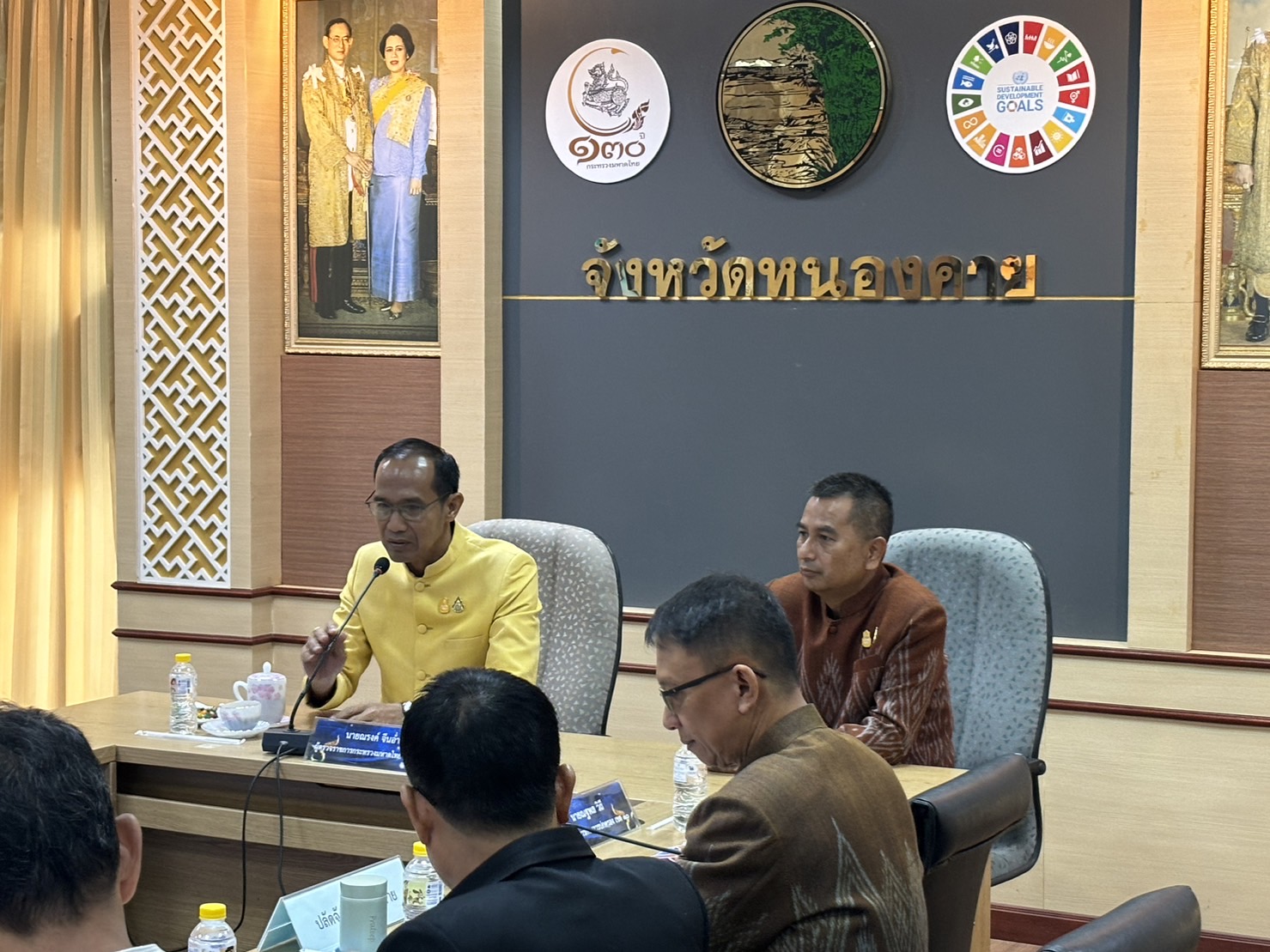 พช.หนองคาย ร่วมประชุมการตรวจราชการของผู้ตรวจราชการกระทรวงมหาดไทย เขตตรวจราชการที่ 10