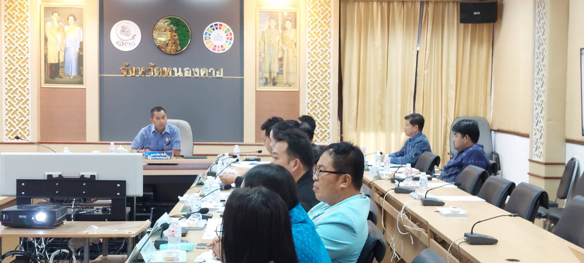 ช.หนองคาย ร่วมการประชุมเตรียมความพร้อมการชี้แจงงบประมาณรายจ่าย ประจำปีงบประมาณ พ.ศ. 2567