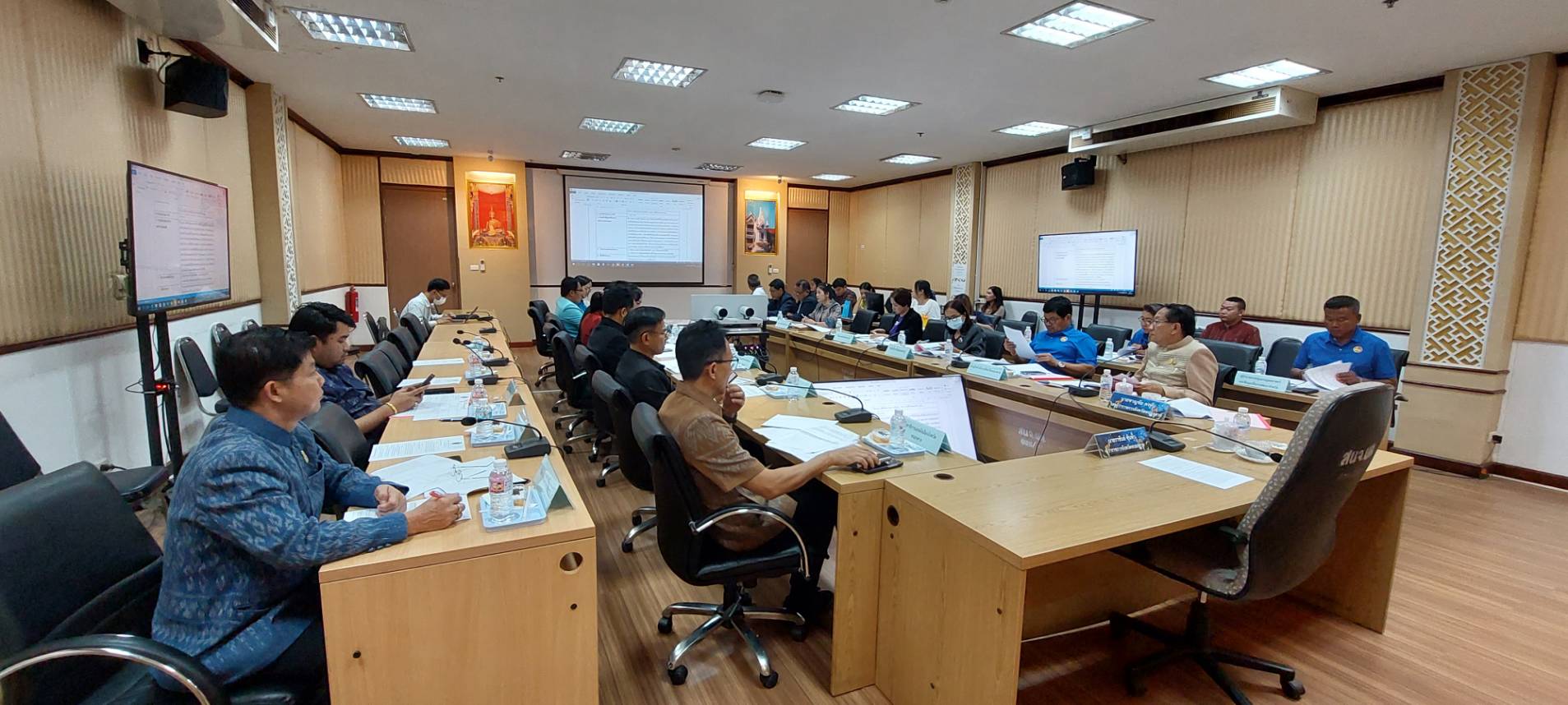 ช.หนองคาย ร่วมการประชุมเตรียมความพร้อมการชี้แจงงบประมาณรายจ่าย ประจำปีงบประมาณ พ.ศ. 2567