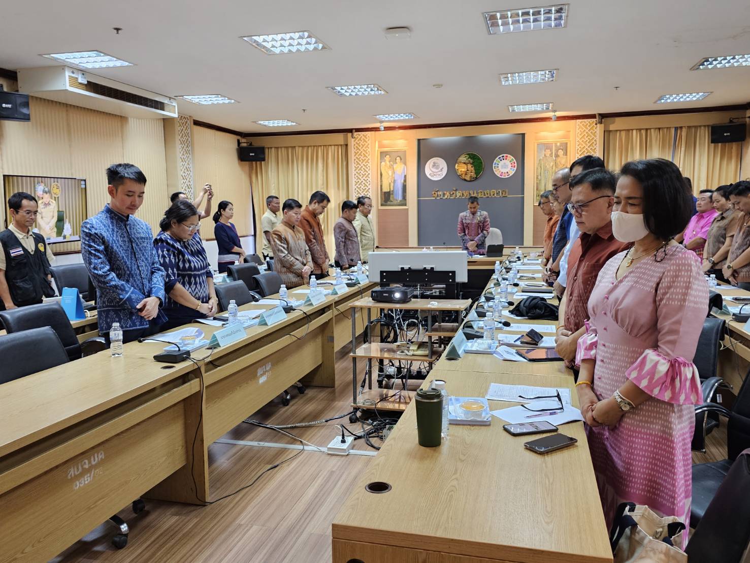 พช.หนองคาย ร่วมการประชุมขับเคลื่อนและติดตามนโยบายของรัฐบาล และภารกิจสำคัญของปลัดกระทรวงมหาดไทย ประจำปีงบประมาณ พ.ศ.2567 (เดือนมกราคม 2567) ผ่านระบบวีดิทัศน์ทางไกล (VCS)