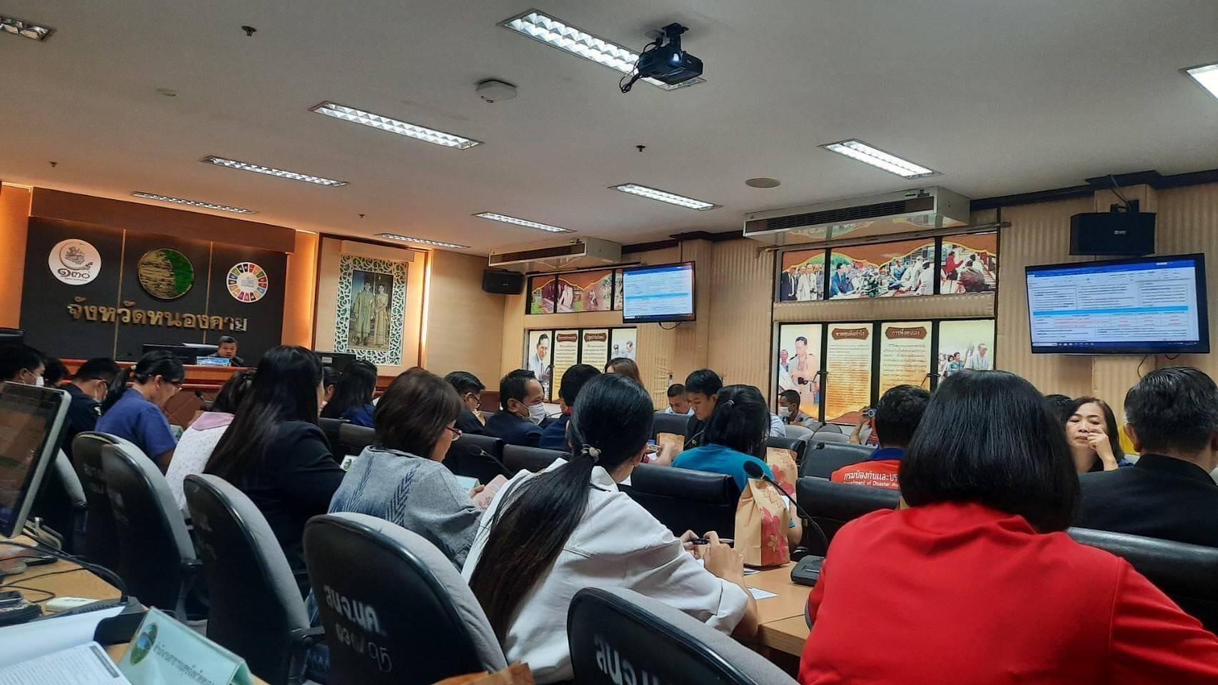 พช.หนองคาย ร่วมการประชุมคณะกรรมการพัฒนาคุณภาพการบริหารจัดการภาครัฐแบบบูรณาการจังหวัดหนองคาย ประจำปีงบประมาณ พ.ศ. 2567