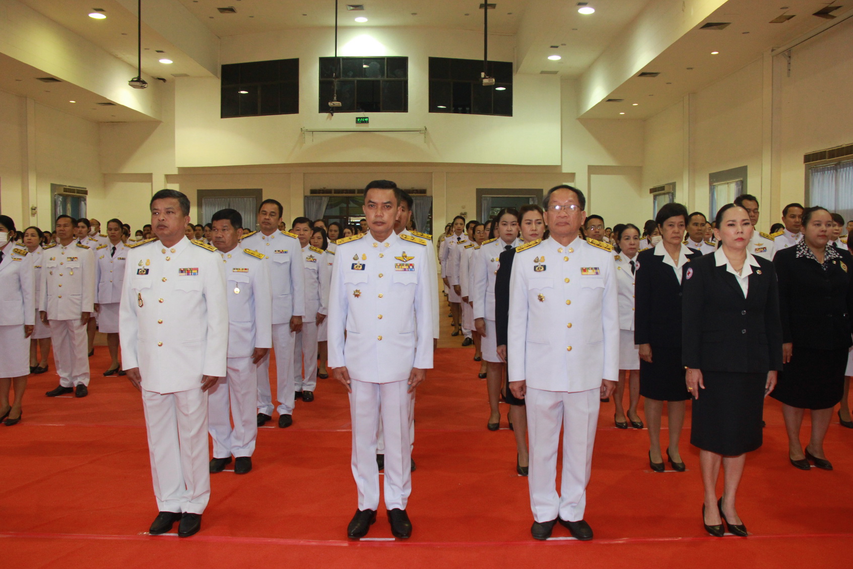 พช.หนองคาย ร่วมพิธีถวายราชสักการะ เนื่องในวันสมเด็จพระนเรศวรมหาราช (วันยุทธหัตถี) ประจำปีพุทธศักราช 2567