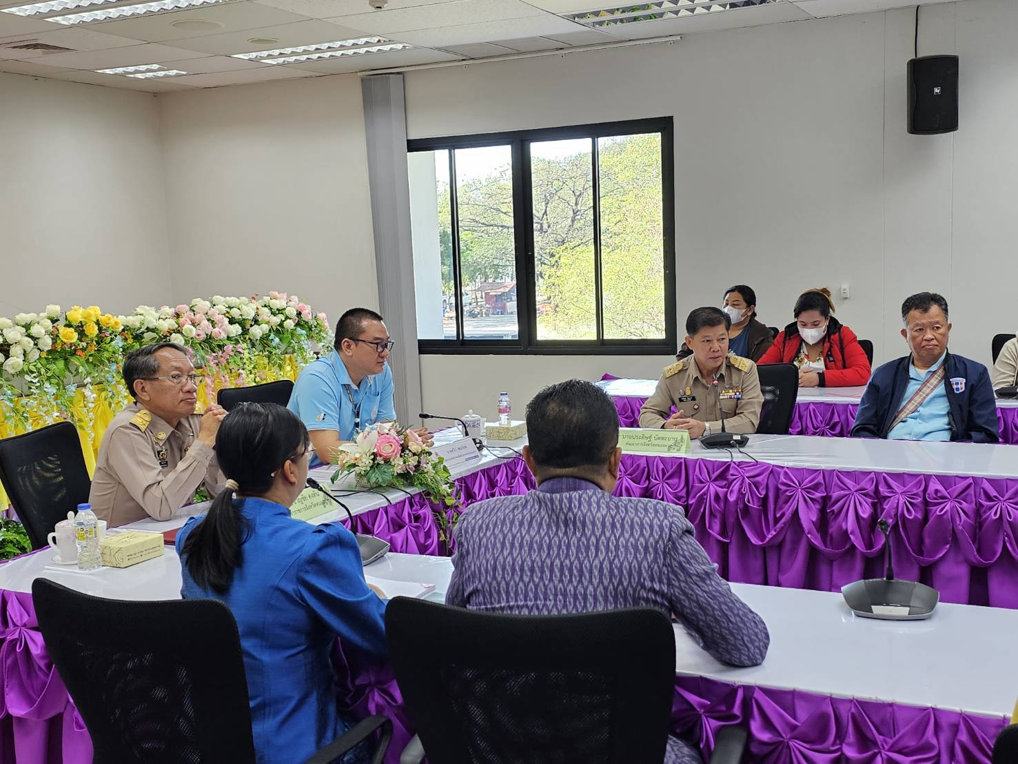 กองทุนพัฒนาบทบาทสตรีจังหวัดหนองคาย จัดกิจกรรมไกล่เกลี่ยข้อพิพาทก่อนฟ้องคดีตามบันทึกข้อตกลงความร่วมมือ (MOU) กับศาลจังหวัดหนองคาย