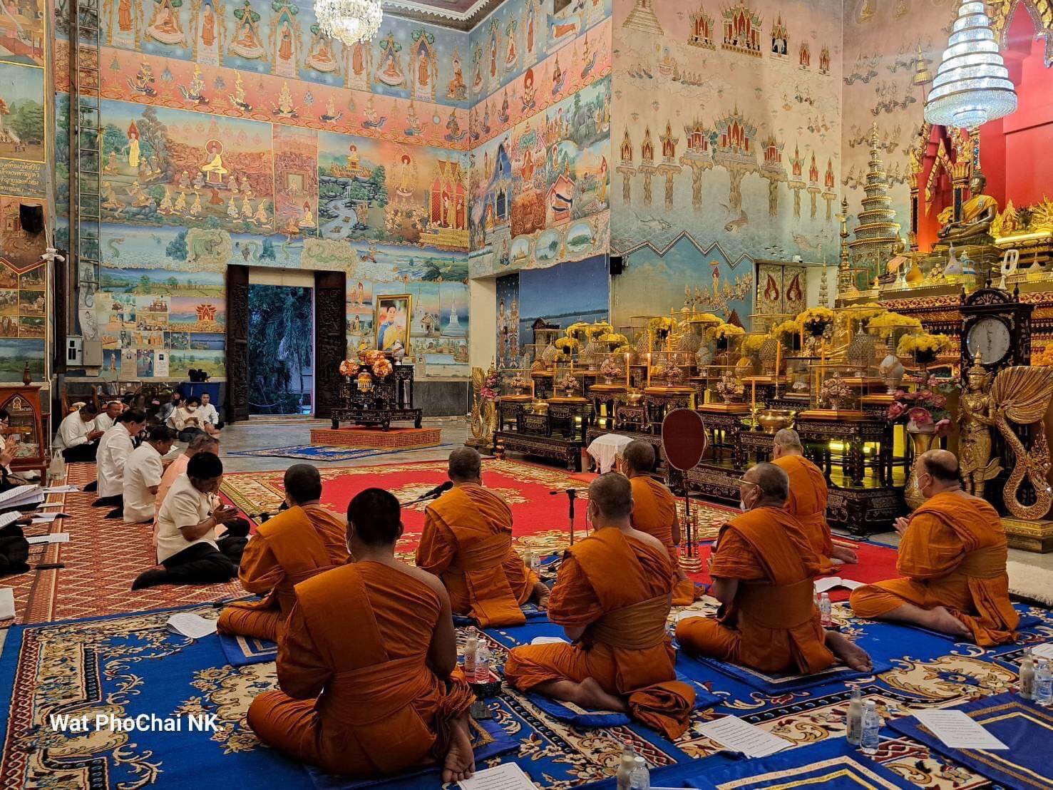พช.หนองคาย ร่วมพิธีเจริญพระพุทธมนต์เพื่อสวดสาธยายเป็นพระราชกุศลถวายพระพรชัยมงคลแด่ สมเด็จพระเจ้าลูกเธอ เจ้าฟ้าพัชรกิติยาภา นเรนทิราเทพยวดี กรมหลวงราชสาริณีสิริพัชร มหาวัชรราชธิดา ครั้งที่ 3/2567