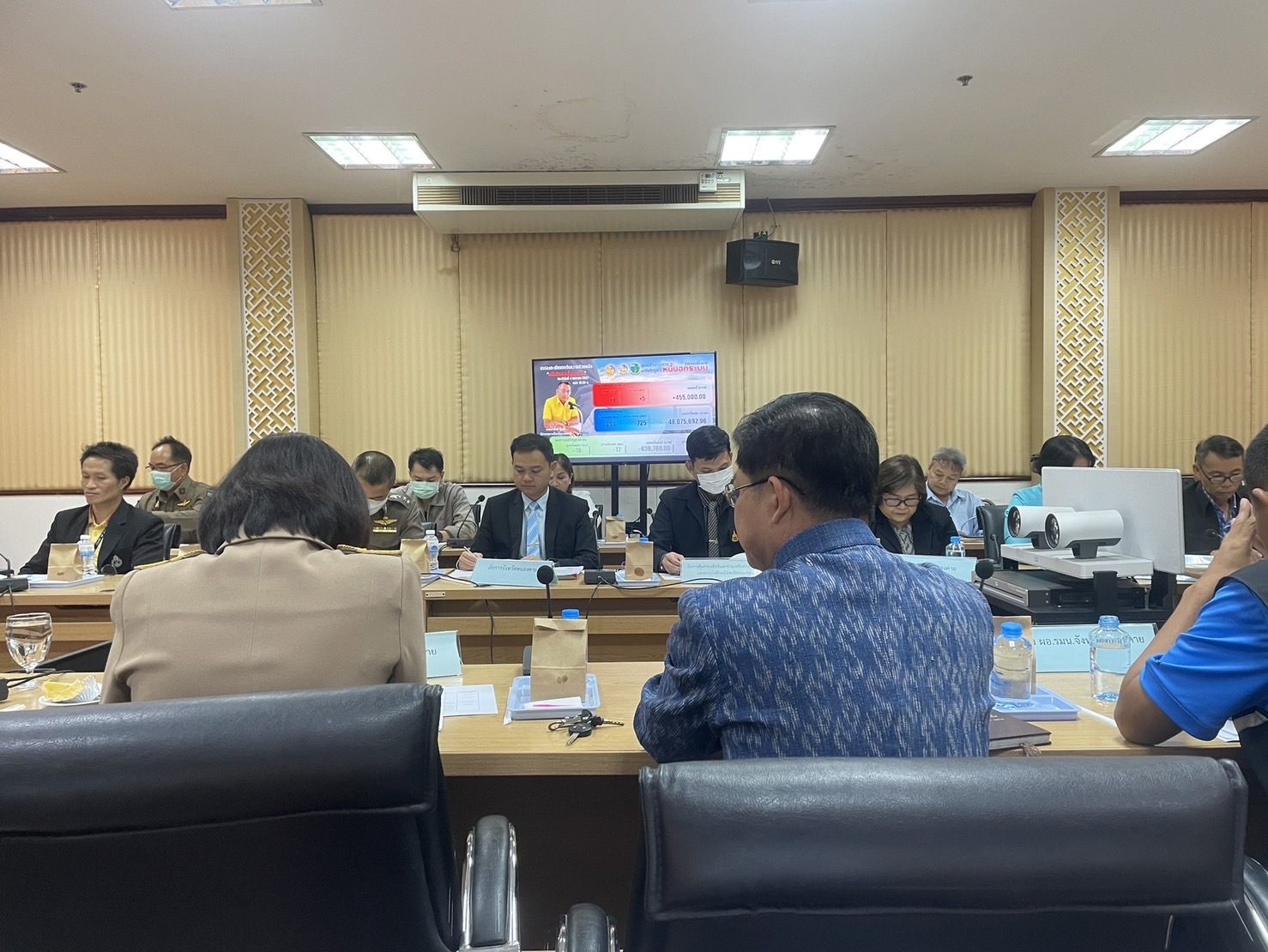 พช.หนองคาย ร่วมการประชุมคณะกรรมการศูนย์อำนวยการแก้ไขปัญหาหนี้นอกระบบ จังหวัดหนองคาย ครั้งที่ 1/2567