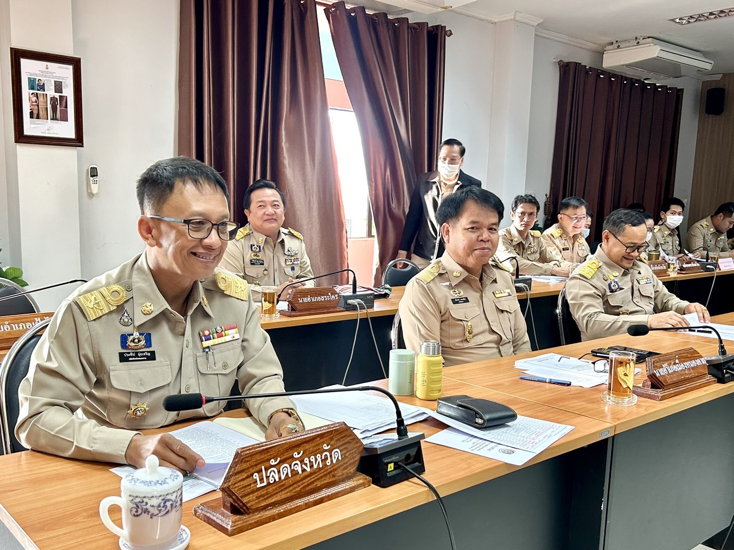 พช.หนองคาย ร่วมการประชุมนายอำเภอและหัวหน้าส่วนราชการสังกัดกระทรวงมหาดไทย ครั้งที่ 1/2567
