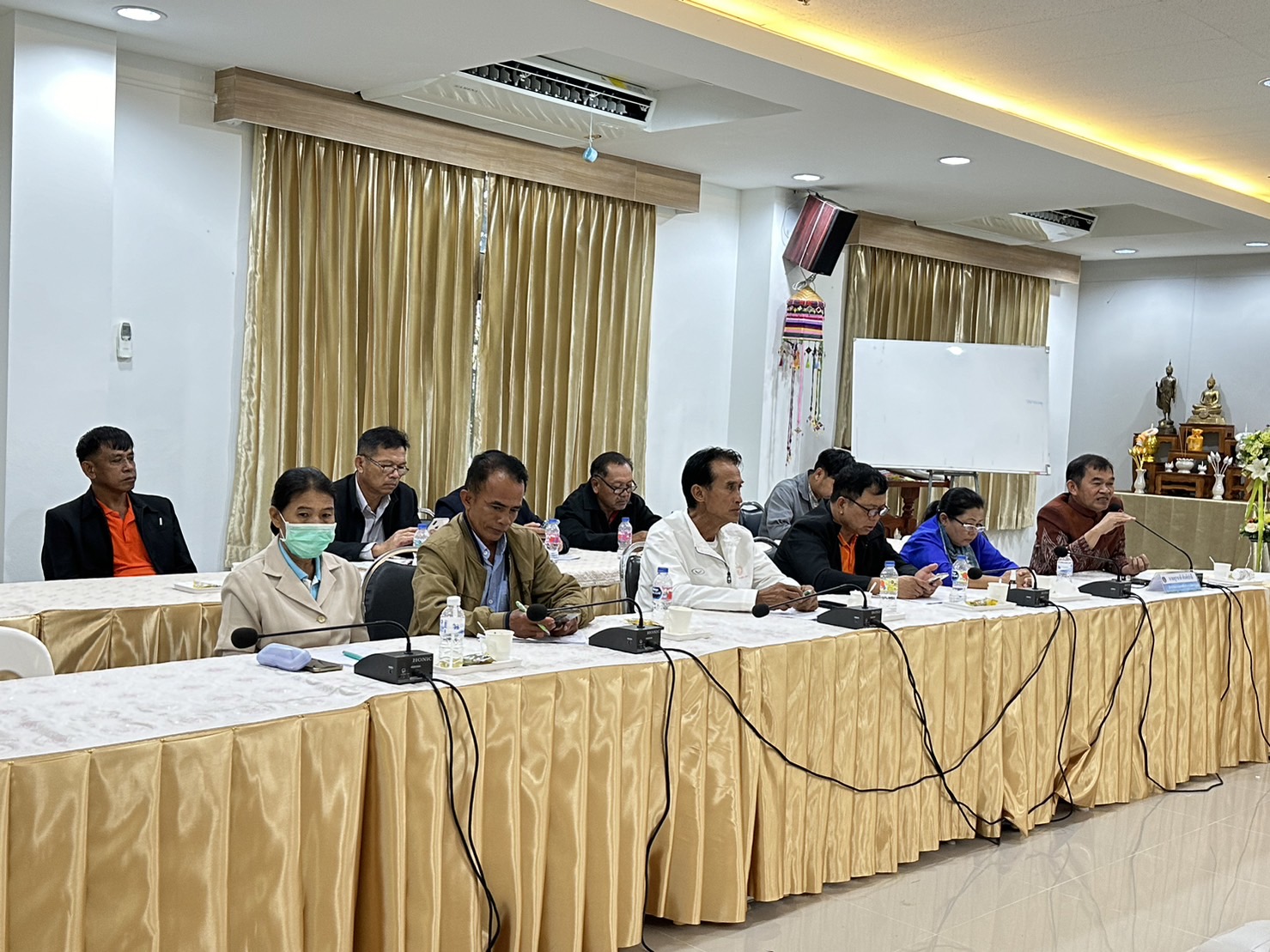 พช.หนองคาย ดำเนินการประชุมคณะกรรมการบริหารศูนย์ประสานงานองค์การชุมชนจังหวัดหนองคาย (ศอช.จ.)