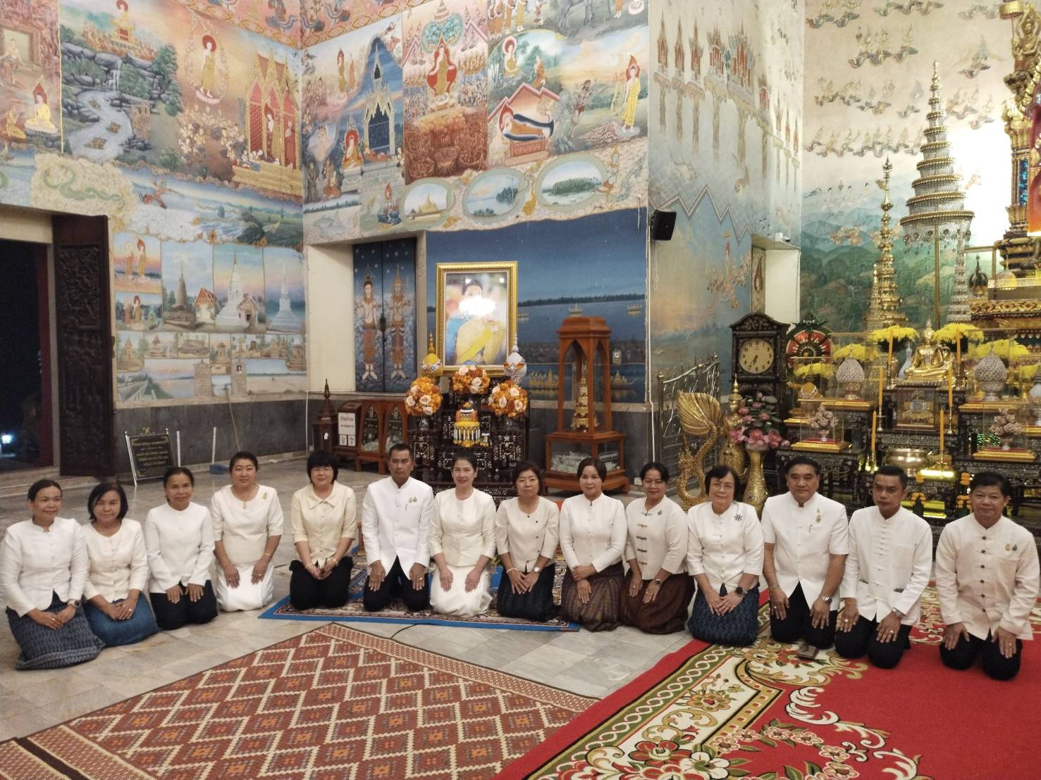 พช.หนองคาย ร่วมพิธีเจริญพระพุทธมนต์เพื่อสวดสาธยายเป็นพระราชกุศลถวายพระพรชัยมงคลแด่ สมเด็จพระเจ้าลูกเธอ เจ้าฟ้าพัชรกิติยาภา นเรนทิราเทพยวดี กรมหลวงราชสาริณีสิริพัชร มหาวัชรราชธิดา ครั้งที่ 2/2567