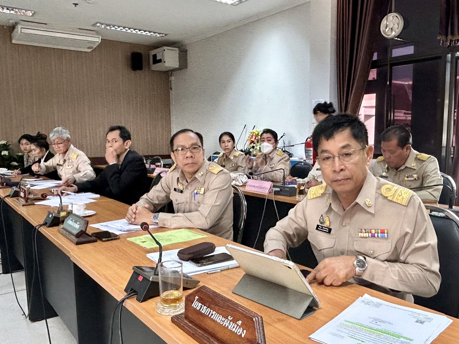 พช.หนองคาย ร่วมการประชุมนายอำเภอและหัวหน้าส่วนราชการสังกัดกระทรวงมหาดไทย ครั้งที่ 1/2567