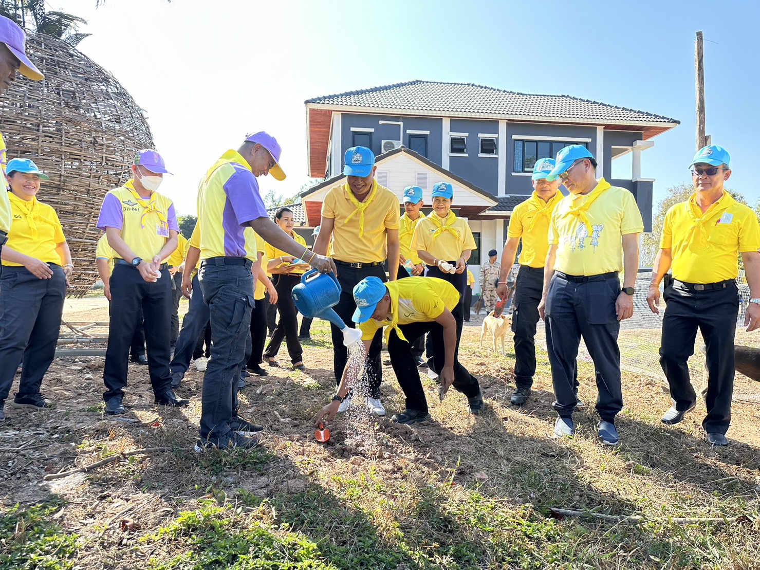 พช.หนองคาย ร่วมกิจกรรมจิตอาสาพัฒนาเนื่องในวันสมเด็จพระนเรศวรมหาราช (วันยุทธหัตถี) ประจำปี พ.ศ.2567