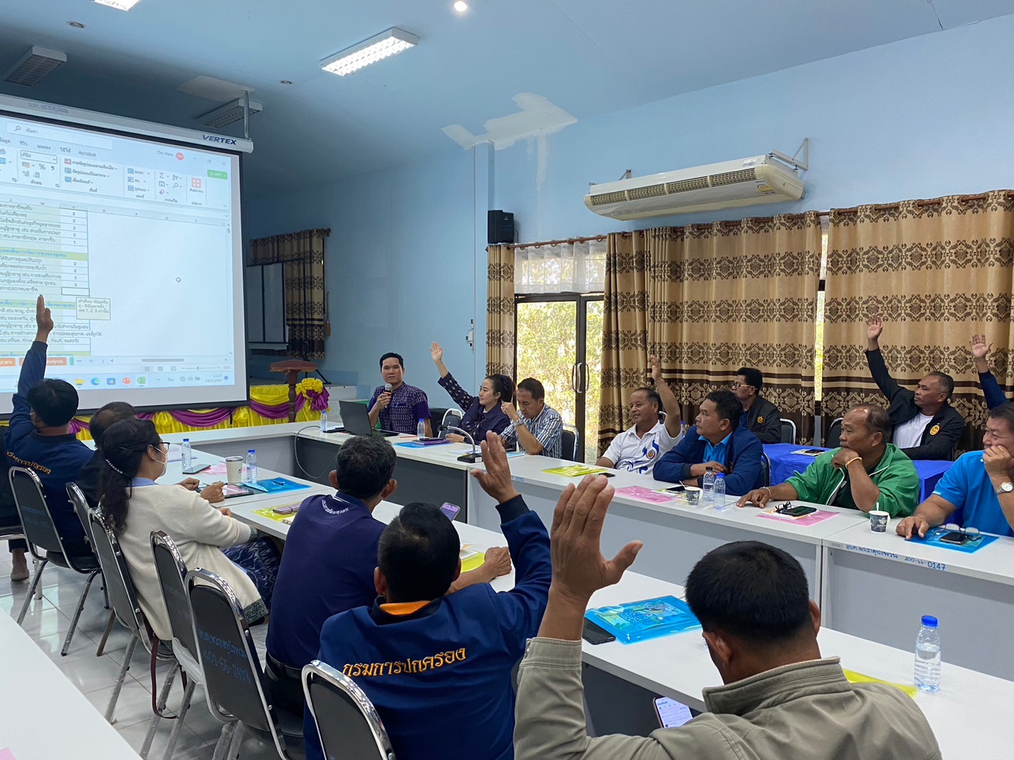 พช.หนองคาย ดำเนินโครงการการจัดทำสารสนเทศตำบลต้นแบบเพื่อพัฒนาคุณภาพชีวิต ปี 2567 ต.พระธาตุบังพวน อ.เมืองหนองคาย จ.หนองคาย