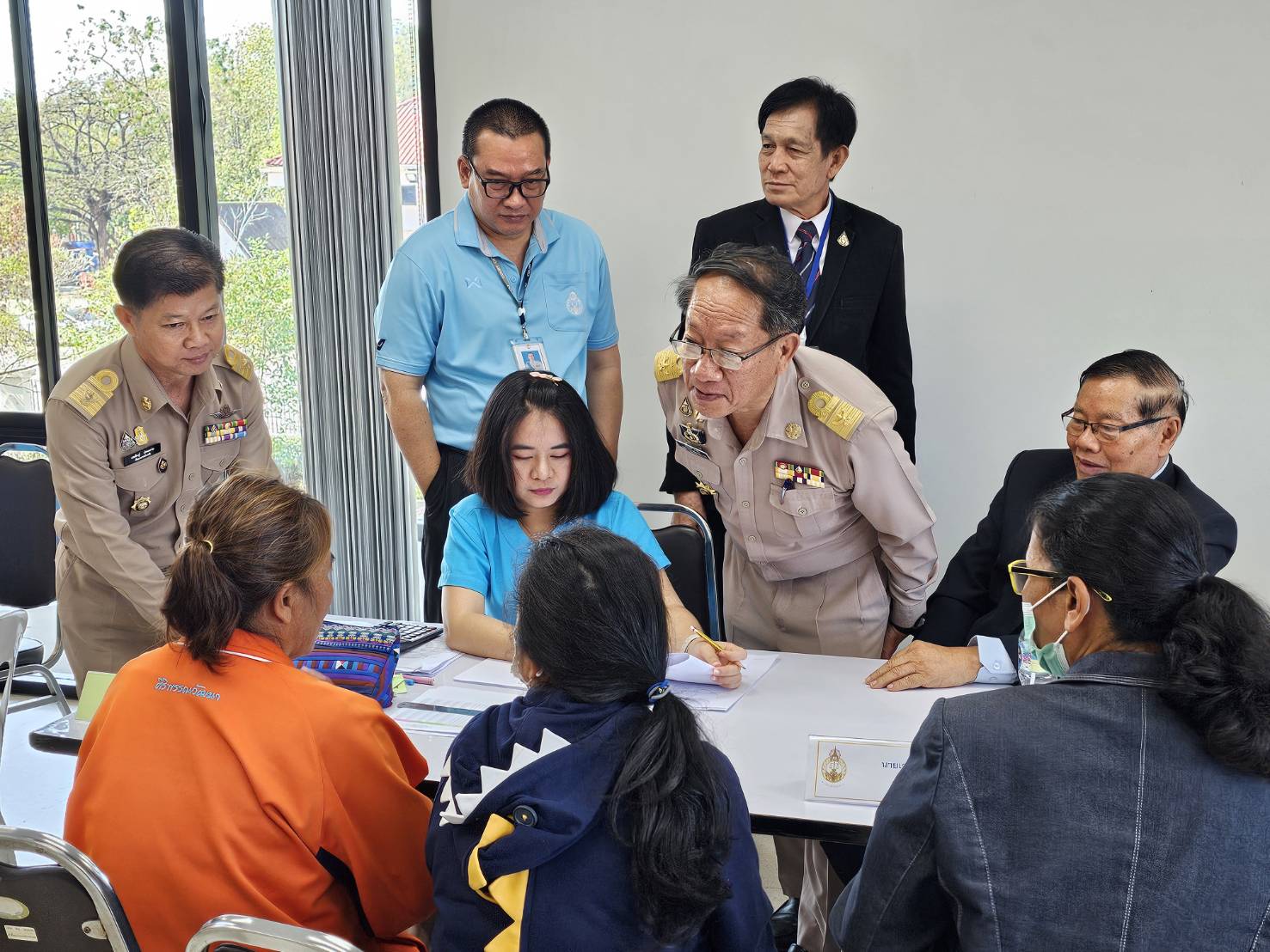 กองทุนพัฒนาบทบาทสตรีจังหวัดหนองคาย จัดกิจกรรมไกล่เกลี่ยข้อพิพาทก่อนฟ้องคดีตามบันทึกข้อตกลงความร่วมมือ (MOU) กับศาลจังหวัดหนองคาย