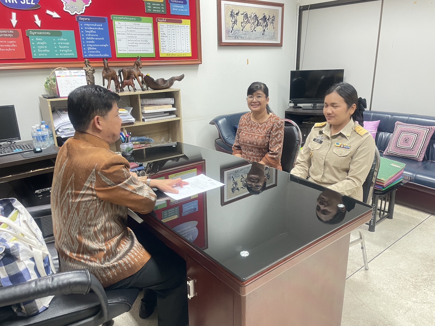 พช.หนองคาย ต้อนรับข้าราชการที่ได้รับคำสั่งแต่งตั้งให้ย้ายมาปฏิบัติงาน ณ จังหวัดหนองคาย