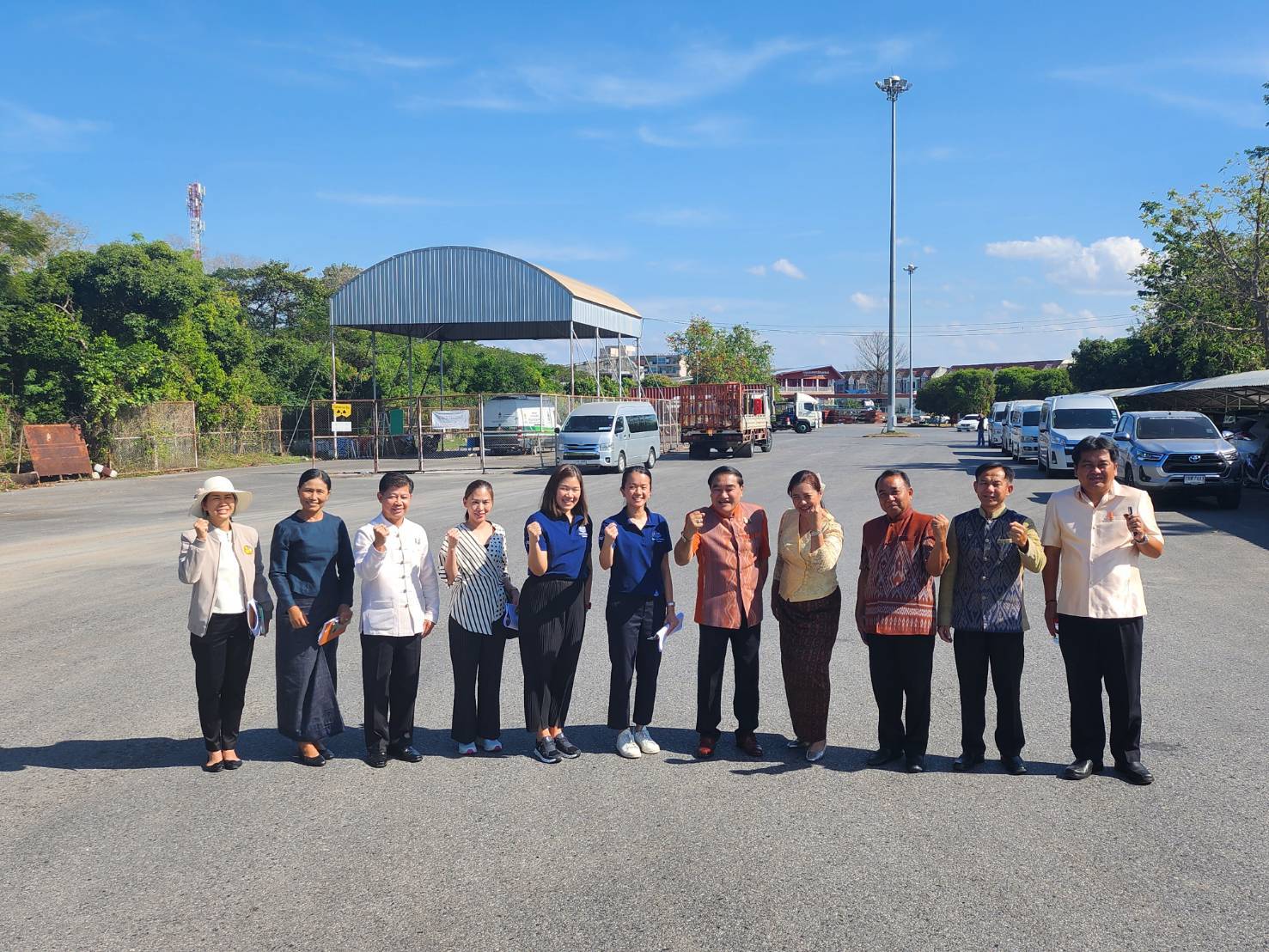 พช.หนองคาย ร่วมต้อนรับคณะเจ้าหน้าที่สถานทูตออสเตรเลีย ประจำประเทศไทย