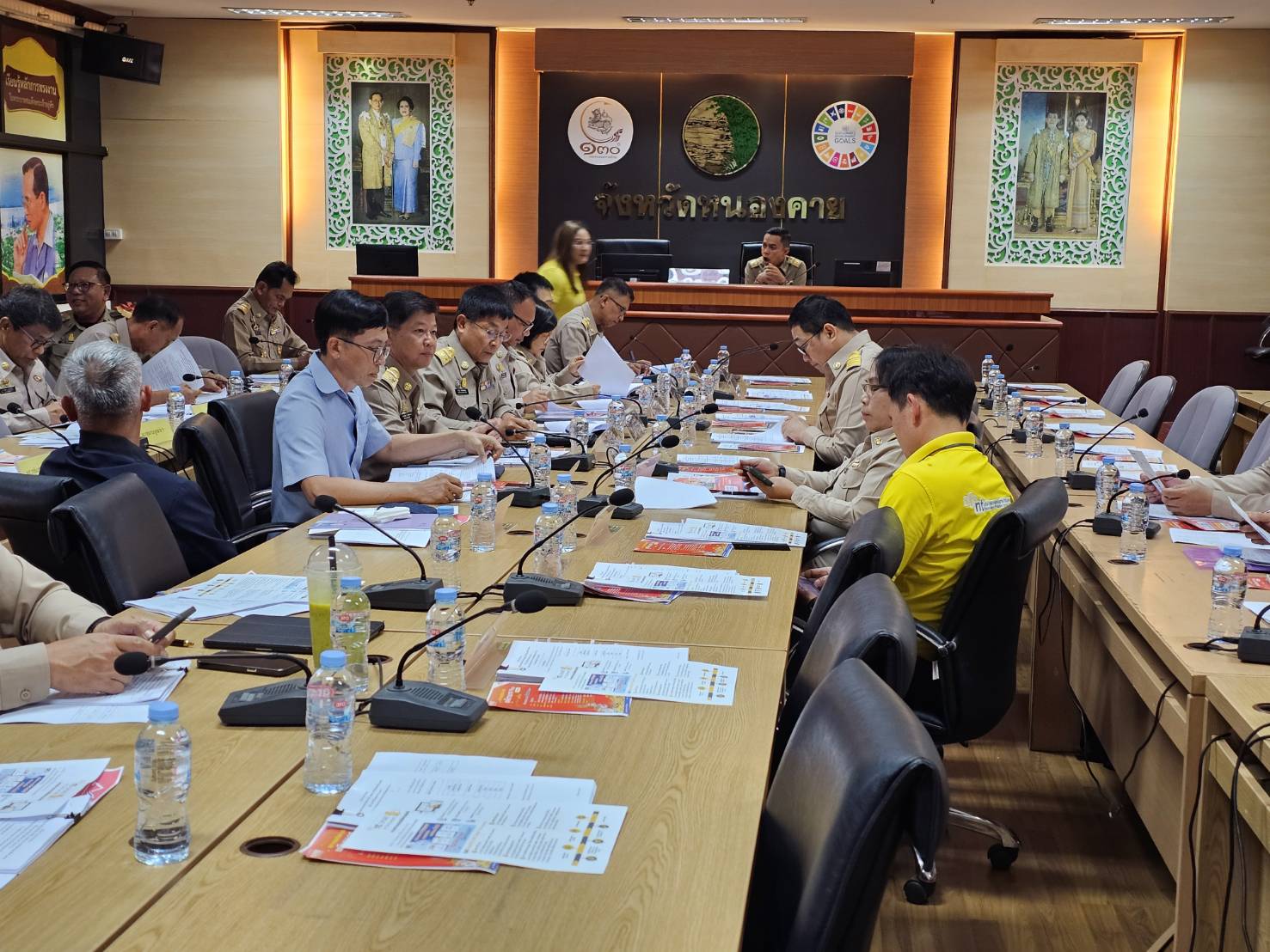 พช.หนองคาย ร่วมการประชุมผู้บริการองค์กรปกครองส่วนท้องถิ่น ครั้งที่ 1/2567 ประจำเดือนกุมภาพันธ์ 2567