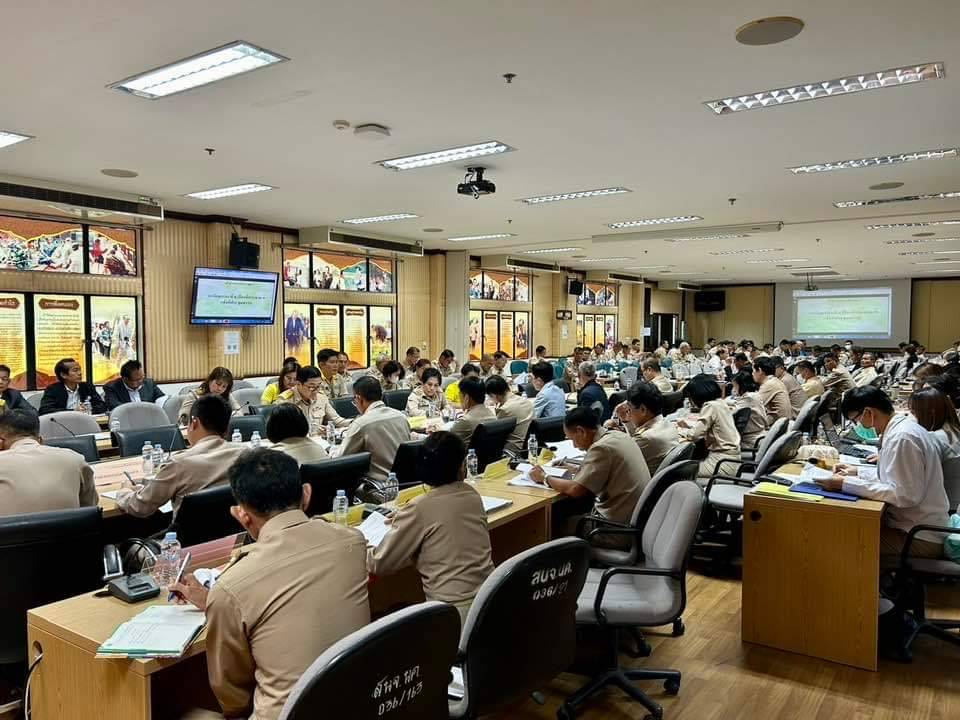 พช.หนองคาย ร่วมการประชุมผู้บริการองค์กรปกครองส่วนท้องถิ่น ครั้งที่ 1/2567 ประจำเดือนกุมภาพันธ์ 2567