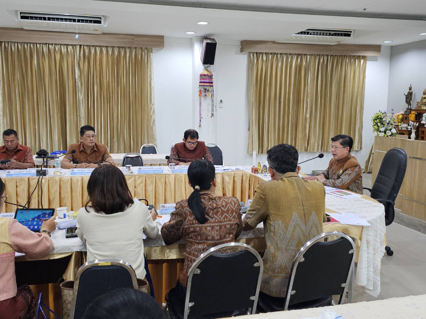 พช.หนองคาย ประชุมผู้อำนวยการกลุ่มงาน พัฒนาการอำเภอ ครั้งที่ 1/2567