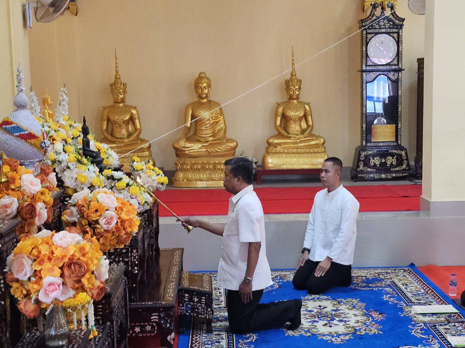 จังหวัดหนองคาย จัดพิธีเจริญพระพุทธมนต์เพื่อสวดสาธยายถวายเป็นพระราชกุศล ถวายพระพรชัยมงคลแด่ สมเด็จพระเจ้าลูกเธอ เจ้าฟ้าพัชรกิติยาภา นเรนทิราเทพยวดี กรมหลวงราชสาริณีสิริพัชร มหาวัชรราชธิดา