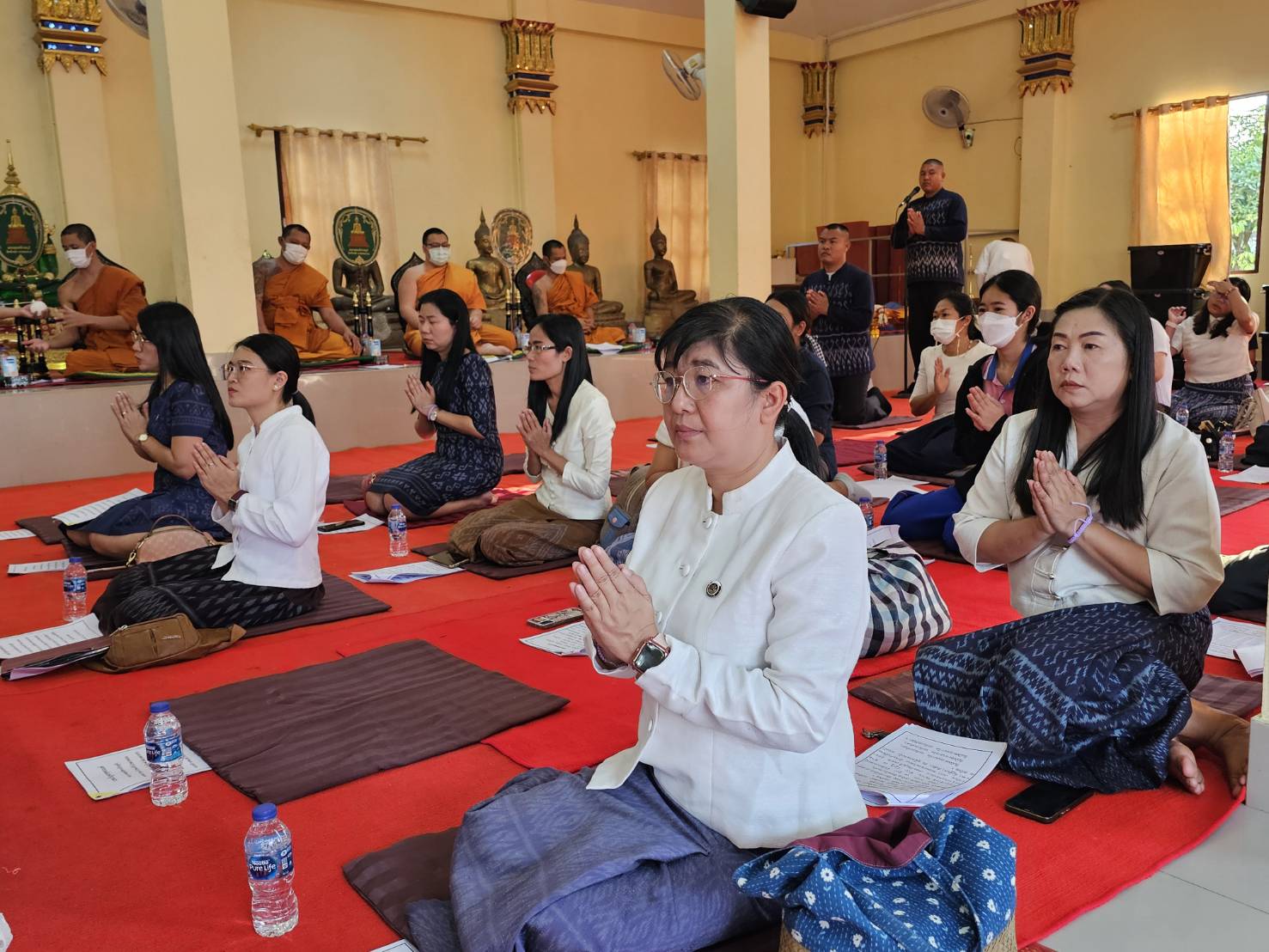 จังหวัดหนองคาย จัดพิธีเจริญพระพุทธมนต์เพื่อสวดสาธยายถวายเป็นพระราชกุศล ถวายพระพรชัยมงคลแด่ สมเด็จพระเจ้าลูกเธอ เจ้าฟ้าพัชรกิติยาภา นเรนทิราเทพยวดี กรมหลวงราชสาริณีสิริพัชร มหาวัชรราชธิดา