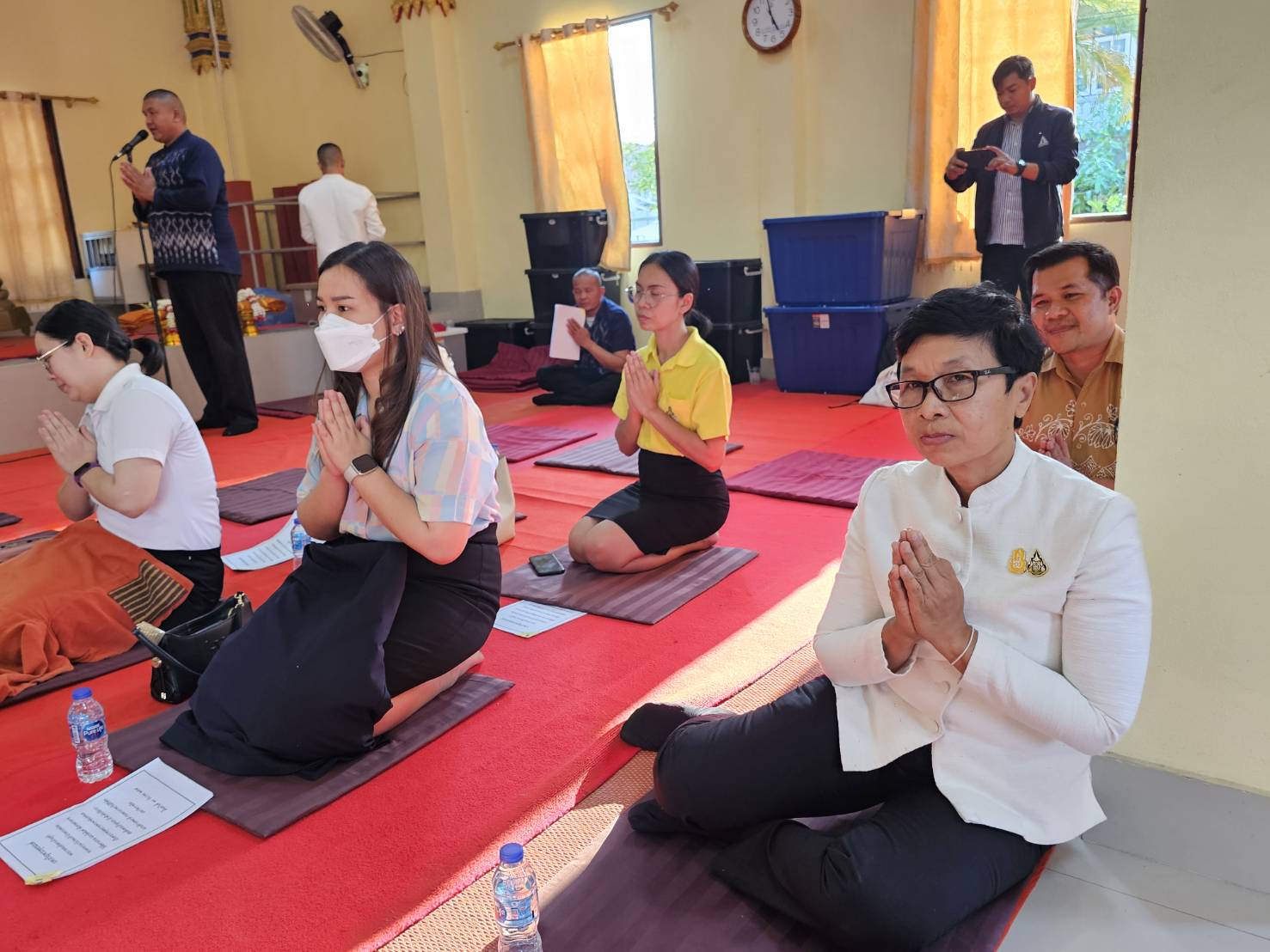 จังหวัดหนองคาย จัดพิธีเจริญพระพุทธมนต์เพื่อสวดสาธยายถวายเป็นพระราชกุศล ถวายพระพรชัยมงคลแด่ สมเด็จพระเจ้าลูกเธอ เจ้าฟ้าพัชรกิติยาภา นเรนทิราเทพยวดี กรมหลวงราชสาริณีสิริพัชร มหาวัชรราชธิดา