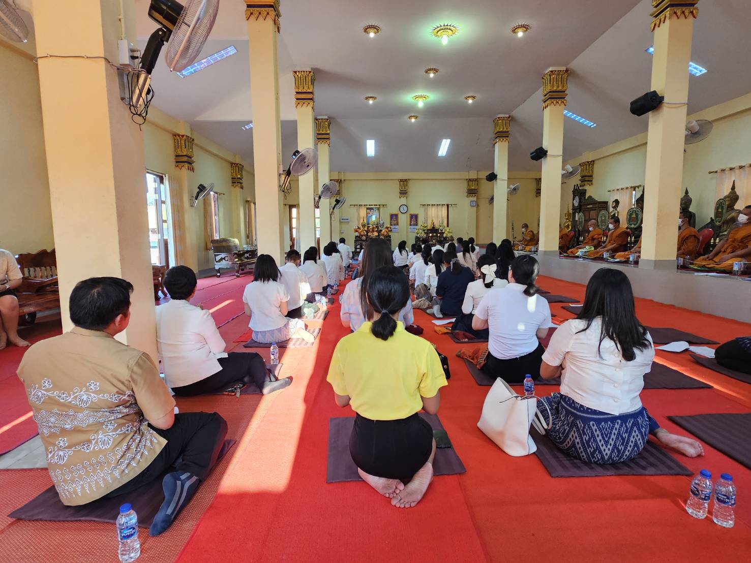 จังหวัดหนองคาย จัดพิธีเจริญพระพุทธมนต์เพื่อสวดสาธยายถวายเป็นพระราชกุศล ถวายพระพรชัยมงคลแด่ สมเด็จพระเจ้าลูกเธอ เจ้าฟ้าพัชรกิติยาภา นเรนทิราเทพยวดี กรมหลวงราชสาริณีสิริพัชร มหาวัชรราชธิดา