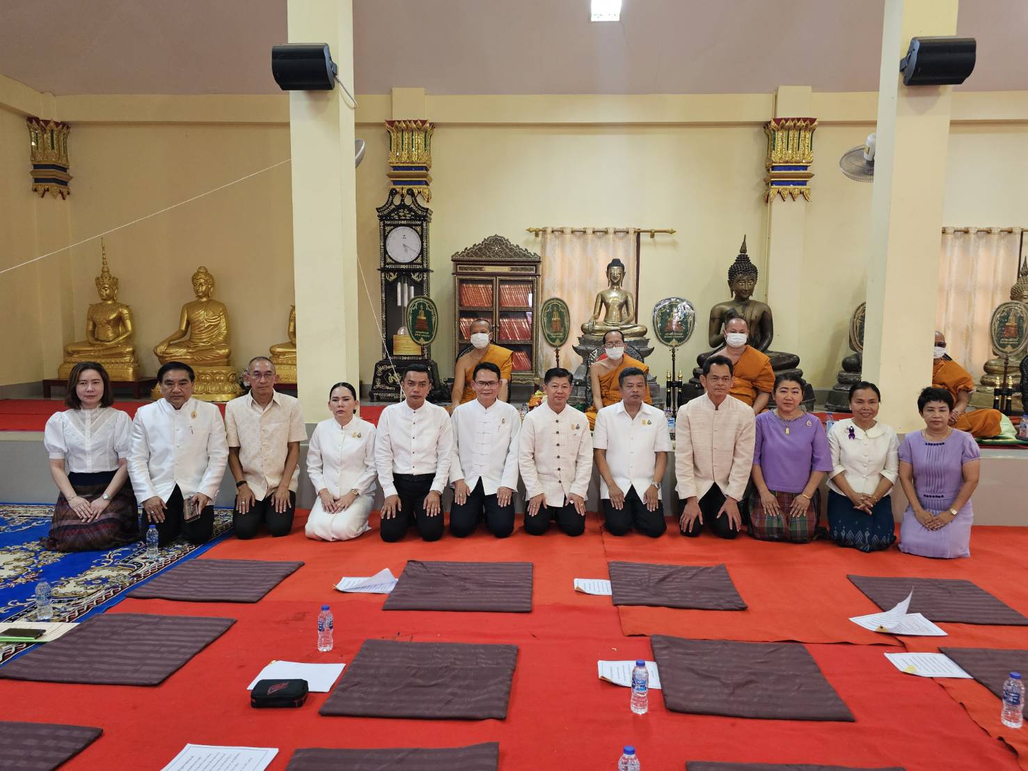 จังหวัดหนองคาย จัดพิธีเจริญพระพุทธมนต์เพื่อสวดสาธยายถวายเป็นพระราชกุศล ถวายพระพรชัยมงคลแด่ สมเด็จพระเจ้าลูกเธอ เจ้าฟ้าพัชรกิติยาภา นเรนทิราเทพยวดี กรมหลวงราชสาริณีสิริพัชร มหาวัชรราชธิดา