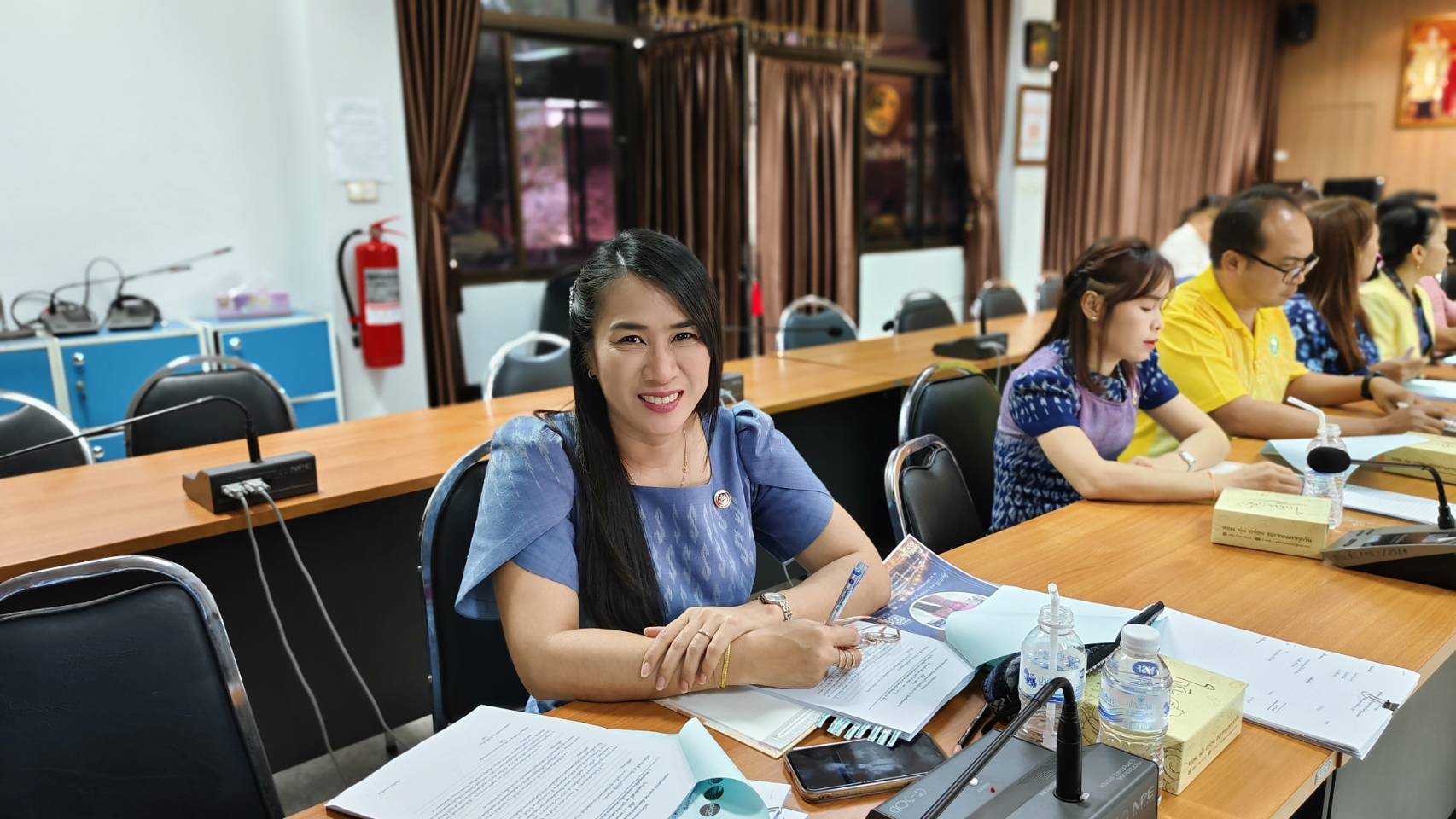 จังหวัดหนองคาย ดำเนินการประชุมคณะกรรมการอำนวยการศูนย์แสดงและจำหน่ายผลิตภัณฑ์ OTOP จังหวัดหนองคาย