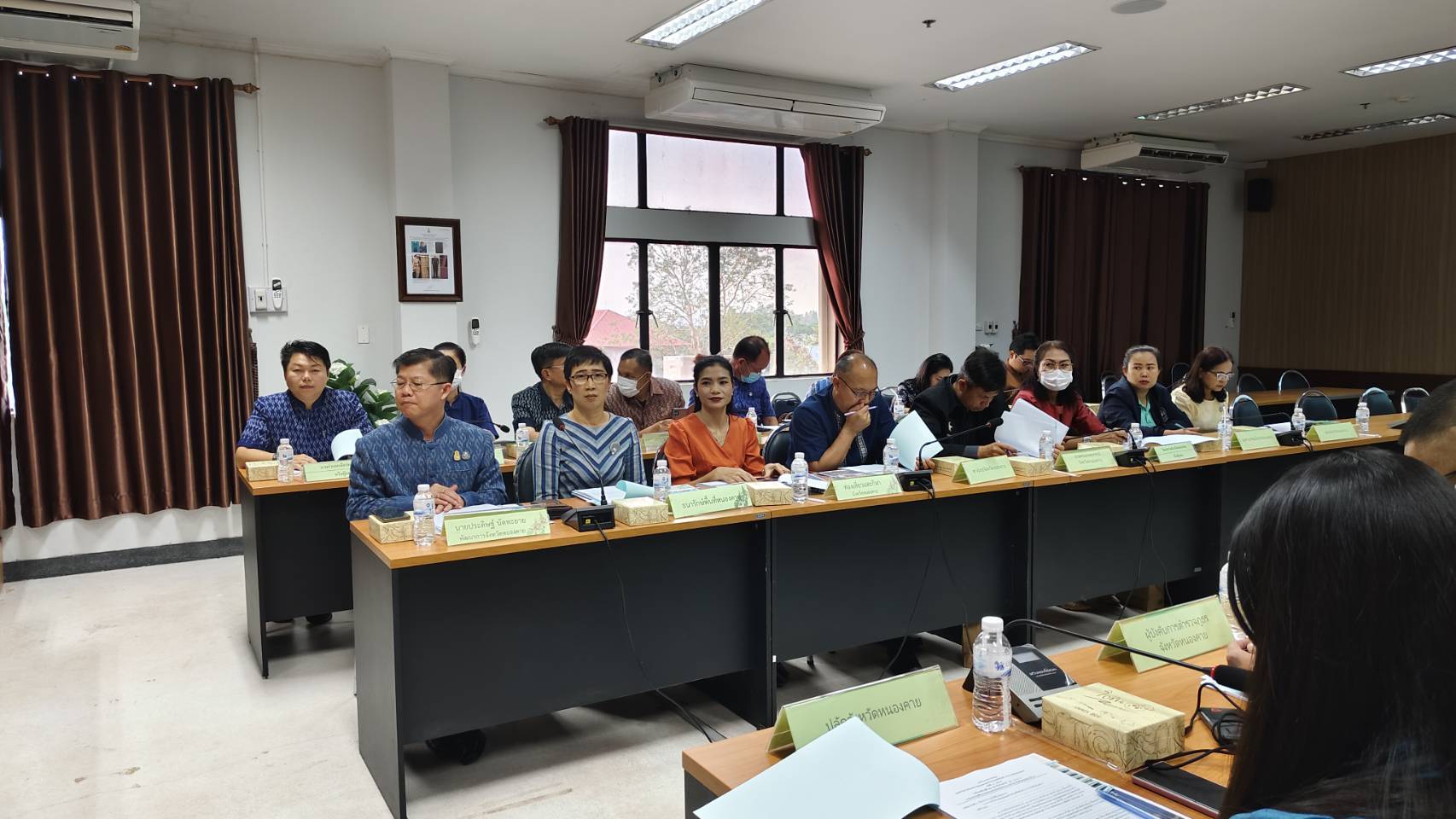จังหวัดหนองคาย ดำเนินการประชุมคณะกรรมการอำนวยการศูนย์แสดงและจำหน่ายผลิตภัณฑ์ OTOP จังหวัดหนองคาย
