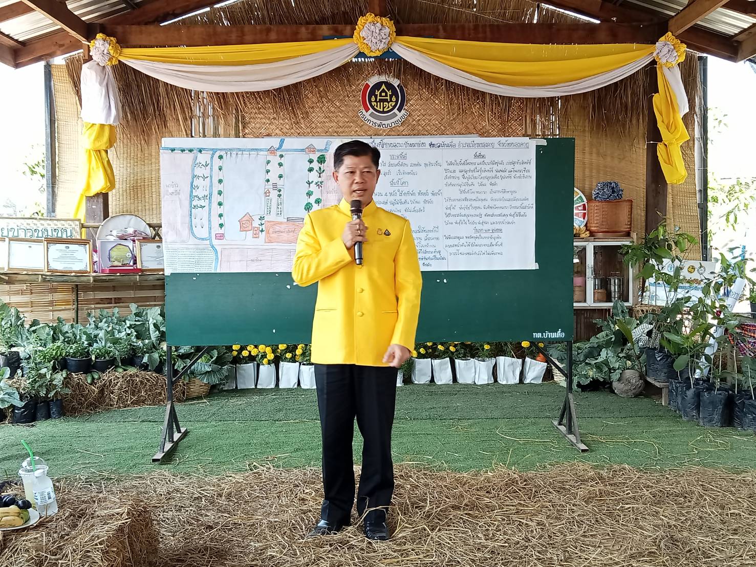 พช.หนองคาย ดำเนินโครงการศูนย์เรียนรู้เฉลิมพระเกียรติพระบาทสมเด็จพระเจ้าอยู่หัว โคก หนอง นา โมเดล และโครงการพัฒนาและยกระดับงานวิจัยของหน่วยงานในสังกัดสถาบันการพัฒนาชุมชน ปี 2567