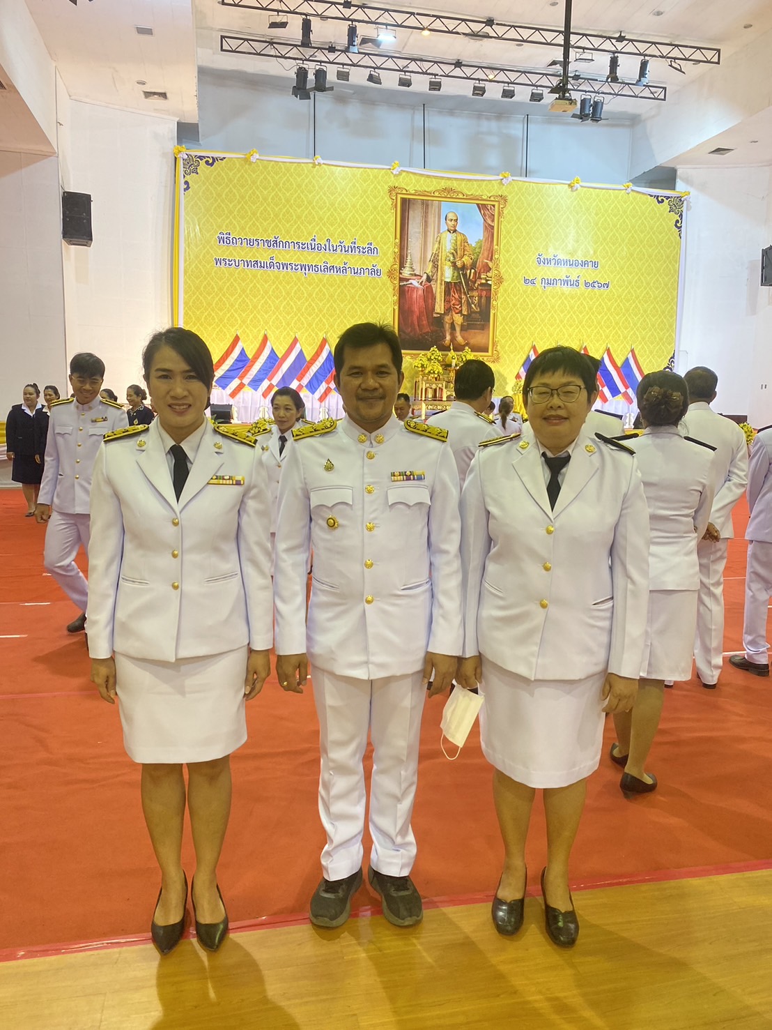 พช.หนองคาย ร่วมพิธีถวายราชสักการะ เนื่องในวันที่ระลึกพระบาทสมเด็จพระพุทธเลิศหล้านภาลัย