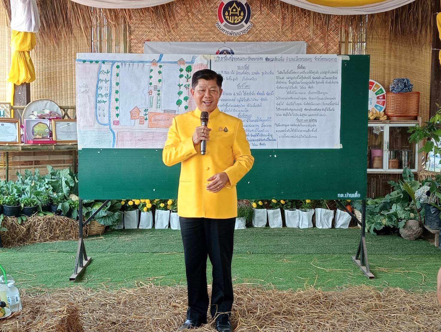 พช.หนองคาย ดำเนินโครงการศูนย์เรียนรู้เฉลิมพระเกียรติพระบาทสมเด็จพระเจ้าอยู่หัว โคก หนอง นา โมเดล และโครงการพัฒนาและยกระดับงานวิจัยของหน่วยงานในสังกัดสถาบันการพัฒนาชุมชน ปี 2567