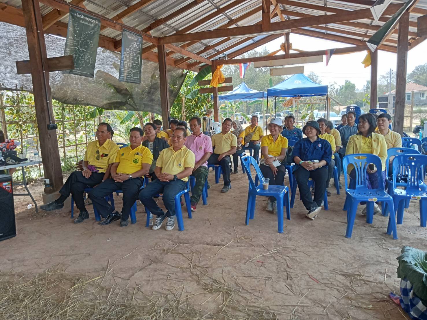 พช.หนองคาย ดำเนินโครงการศูนย์เรียนรู้เฉลิมพระเกียรติพระบาทสมเด็จพระเจ้าอยู่หัว โคก หนอง นา โมเดล และโครงการพัฒนาและยกระดับงานวิจัยของหน่วยงานในสังกัดสถาบันการพัฒนาชุมชน ปี 2567