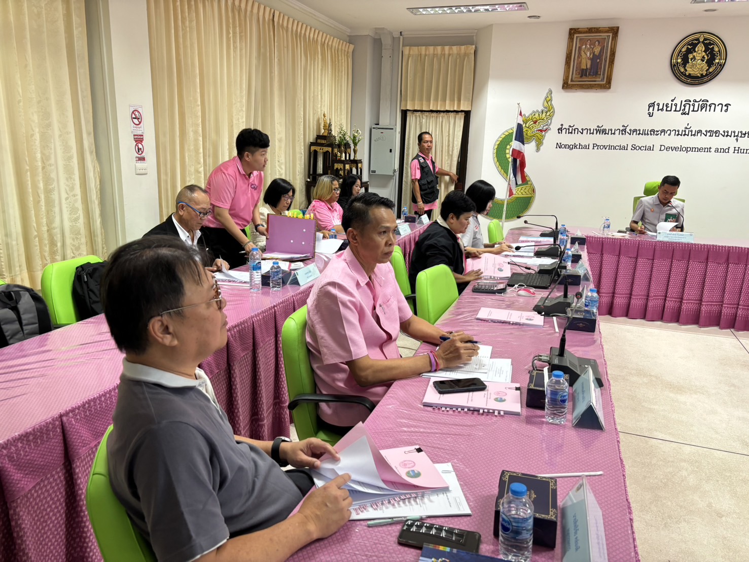 พช.หนองคาย ร่วมการประชุมคณะอนุกรรมการบริหารกองทุนส่งเสริมการจัดสวัสดิการสังคมจังหวัดหนองคาย ครั้งที่ 1/2567