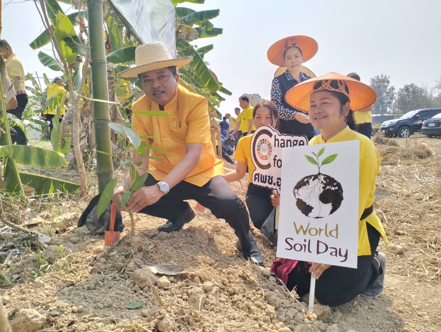 พช.หนองคาย ดำเนินโครงการศูนย์เรียนรู้เฉลิมพระเกียรติพระบาทสมเด็จพระเจ้าอยู่หัว โคก หนอง นา โมเดล และโครงการพัฒนาและยกระดับงานวิจัยของหน่วยงานในสังกัดสถาบันการพัฒนาชุมชน ปี 2567