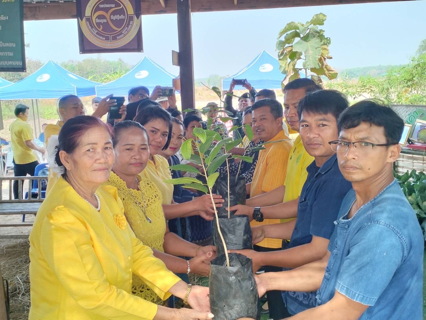 พช.หนองคาย ดำเนินโครงการศูนย์เรียนรู้เฉลิมพระเกียรติพระบาทสมเด็จพระเจ้าอยู่หัว โคก หนอง นา โมเดล และโครงการพัฒนาและยกระดับงานวิจัยของหน่วยงานในสังกัดสถาบันการพัฒนาชุมชน ปี 2567