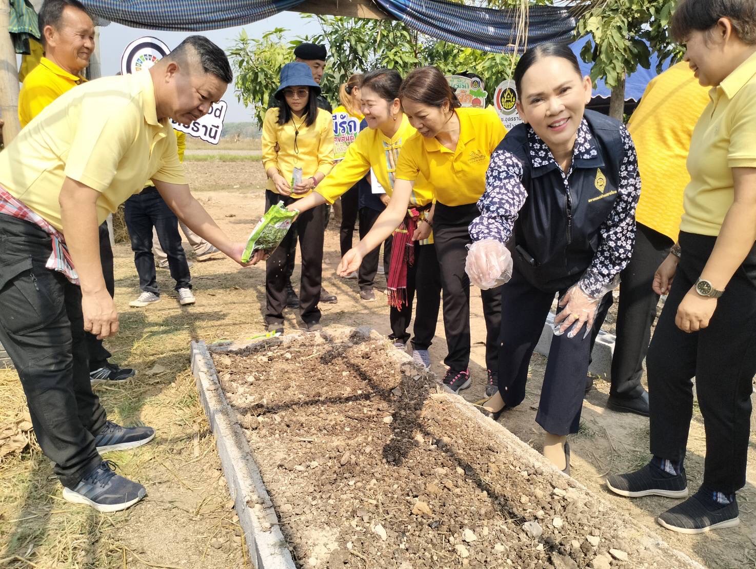 พช.หนองคาย ดำเนินโครงการศูนย์เรียนรู้เฉลิมพระเกียรติพระบาทสมเด็จพระเจ้าอยู่หัว โคก หนอง นา โมเดล และโครงการพัฒนาและยกระดับงานวิจัยของหน่วยงานในสังกัดสถาบันการพัฒนาชุมชน ปี 2567