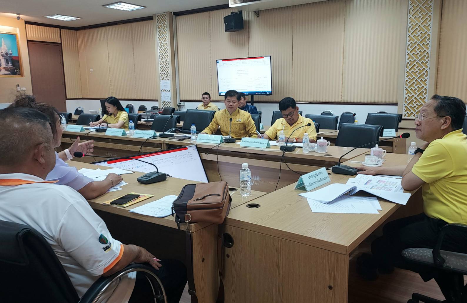 พช.หนองคาย : ประชุมเตรียมการจัดงานเดินแบบผ้าไทยเพื่อการกุศล ประจำปี พ.ศ. 2567 ครั้งที่ 2/2567