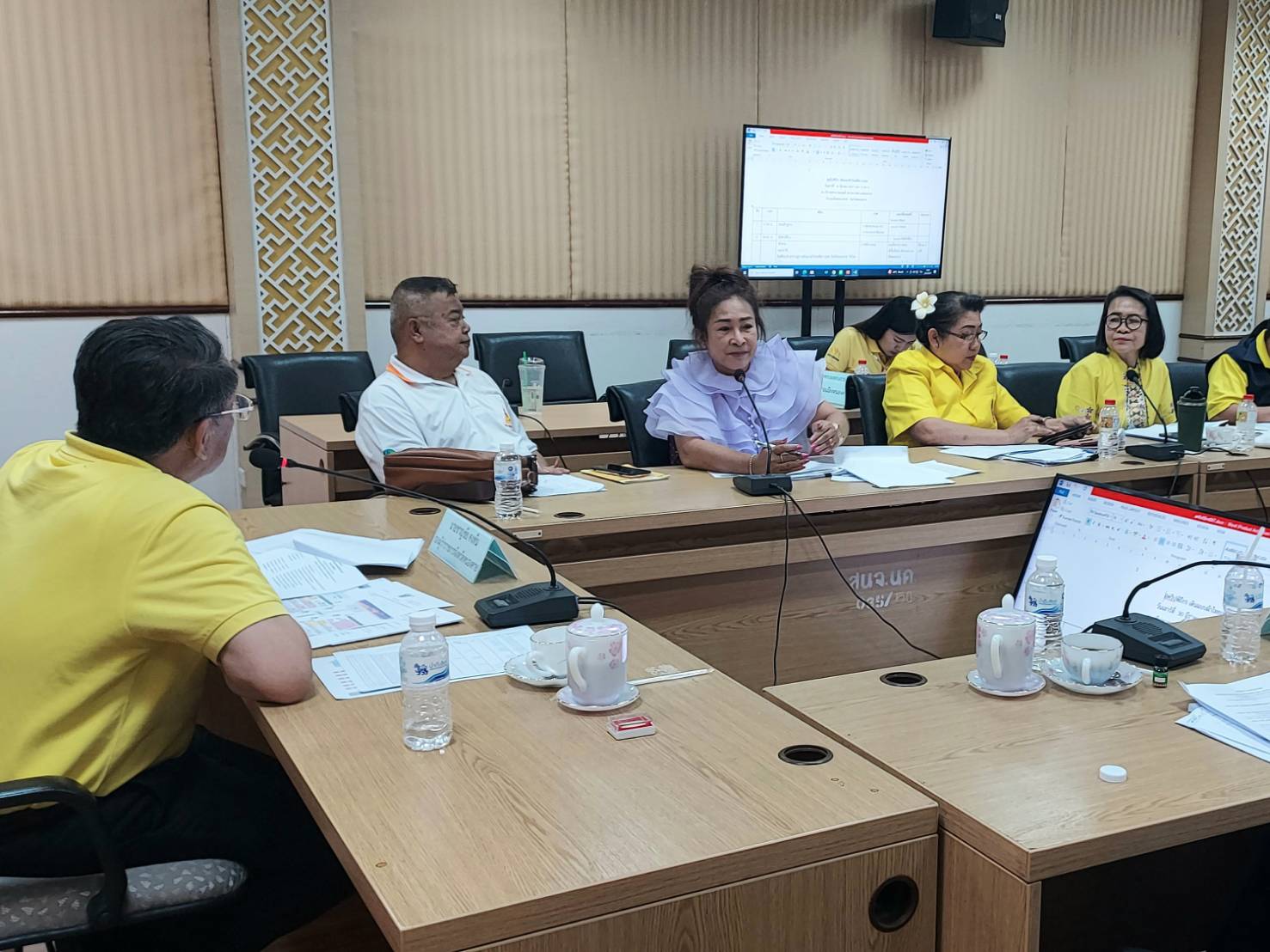 พช.หนองคาย : ประชุมเตรียมการจัดงานเดินแบบผ้าไทยเพื่อการกุศล ประจำปี พ.ศ. 2567 ครั้งที่ 2/2567