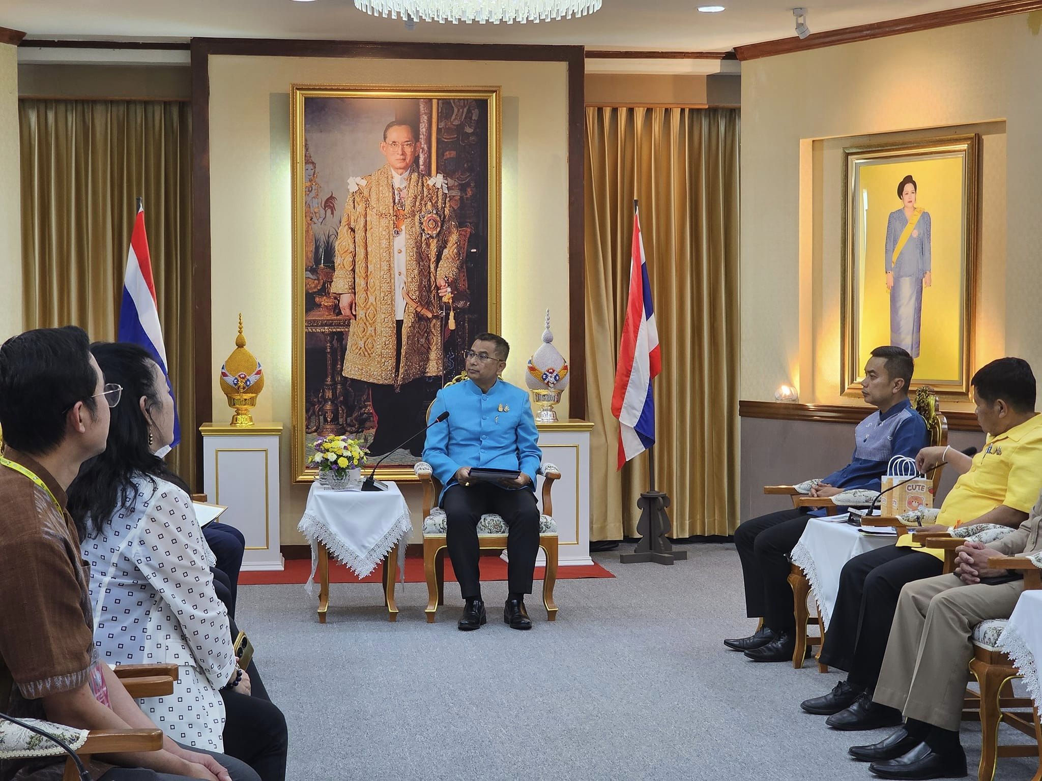 พช.หนองคาย ร่วมให้การต้อนรับคณะสื่อมวลชนจากมณฑลซิงไห่ สาธารณรัฐประชาชนจีน