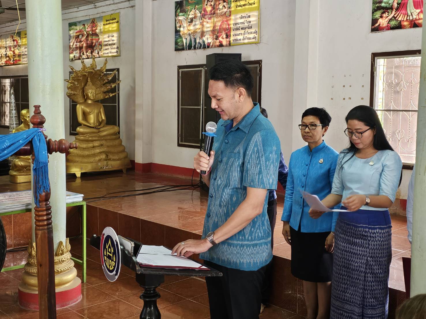 จังหวัดหนองคาย ขับเคลื่อนวาระแห่งชาติ “การแก้ไขปัญหายาเสพติด” จัดกิจกรรม Kick Off หมู่บ้านป้องกันและแก้ไขปัญหายาเสพติด โดยกองทุนแม่ของแผ่นดิน ตามนโยบายกระทรวงมหาดไทย