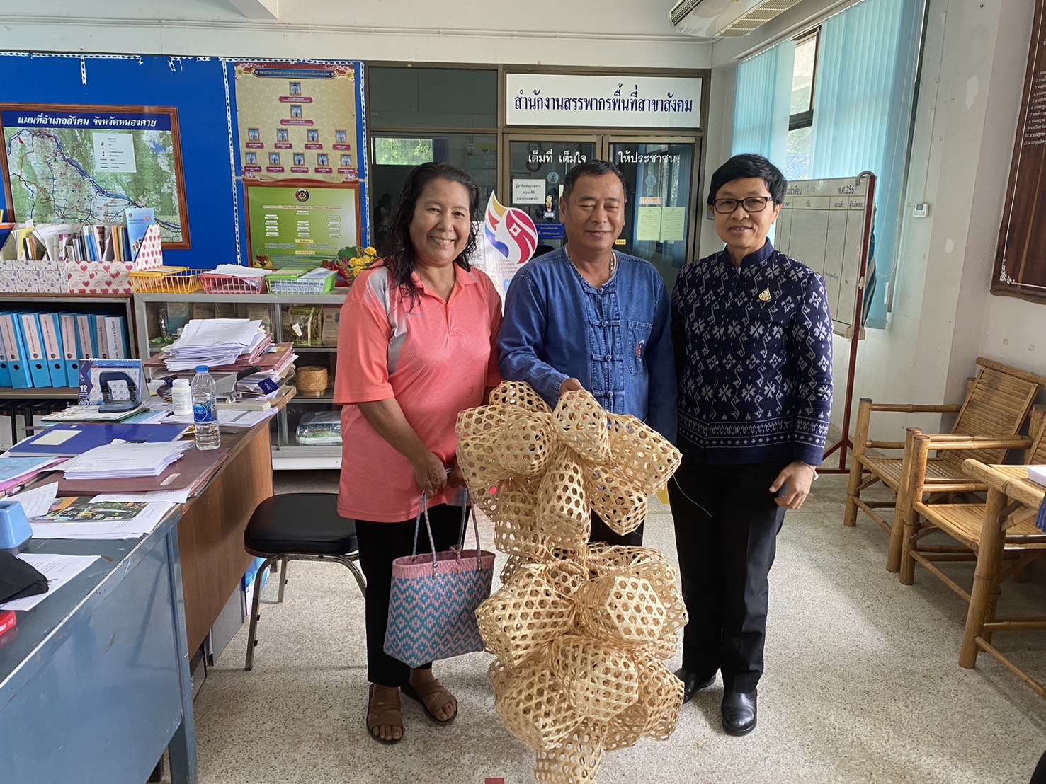 พช.หนองคาย ติดตามและสนับสนุนการดำเนินงานตามแผนยุทธศาสตร์ ปี 2567 อำเภอสังคม และอำเภอศรีเชียงใหม่