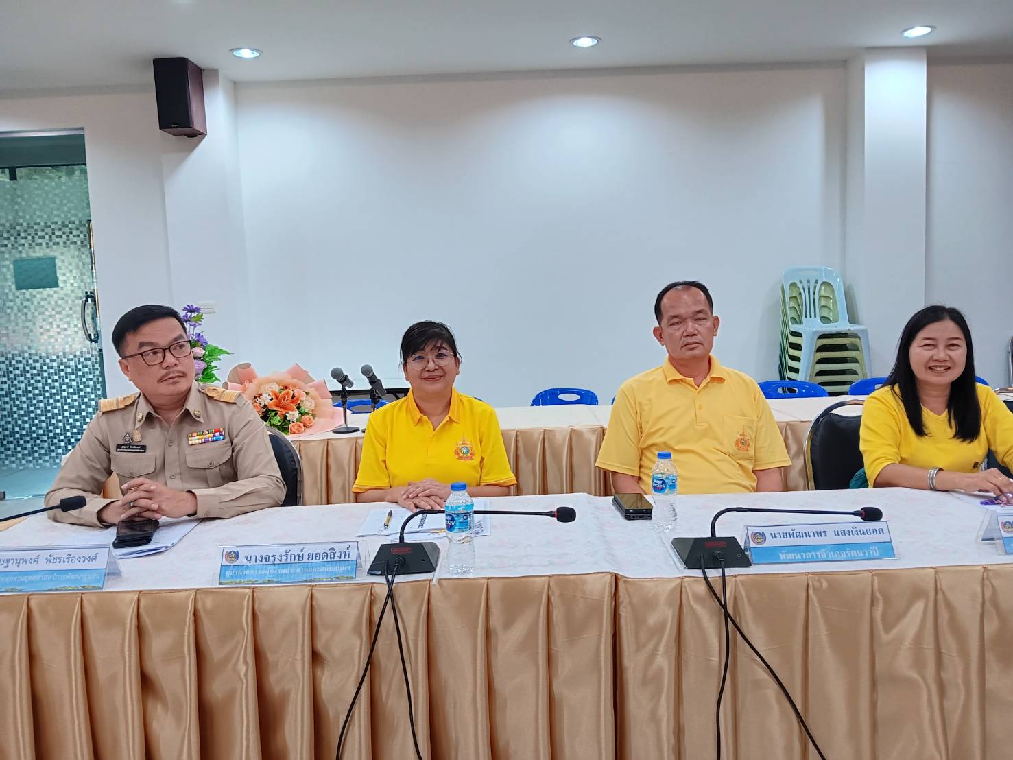 พช.หนองคาย ประชุมคณะทำงานพิจารณาจัดทำข้อตกลงการปฏิบัติราชการและการประเมินผลการปฏิบัติราชการของข้าราชการสำนักงานพัฒนาชุมชนจังหวัดหนองคาย