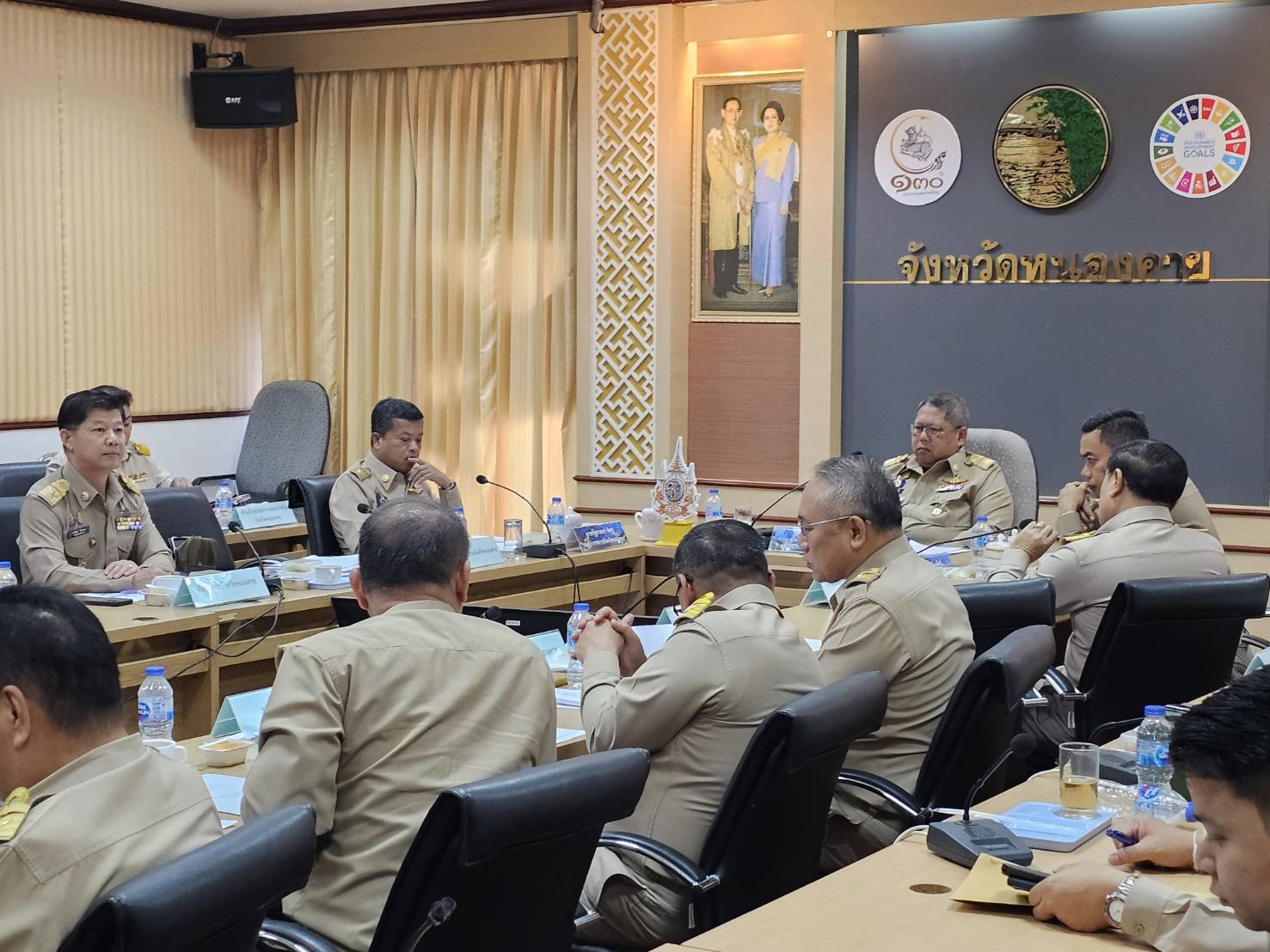 พช.หนองคาย ร่วมการประชุมขับเคลื่อนและติดตามนโยบายของรัฐบาล และภารกิจสำคัญของปลัดกระทรวงมหาดไทย ประจำปีงบประมาณ พ.ศ.2567 (เดือนมีนาคม 2567) ผ่านระบบวีดิทัศน์ทางไกล (VCS)
