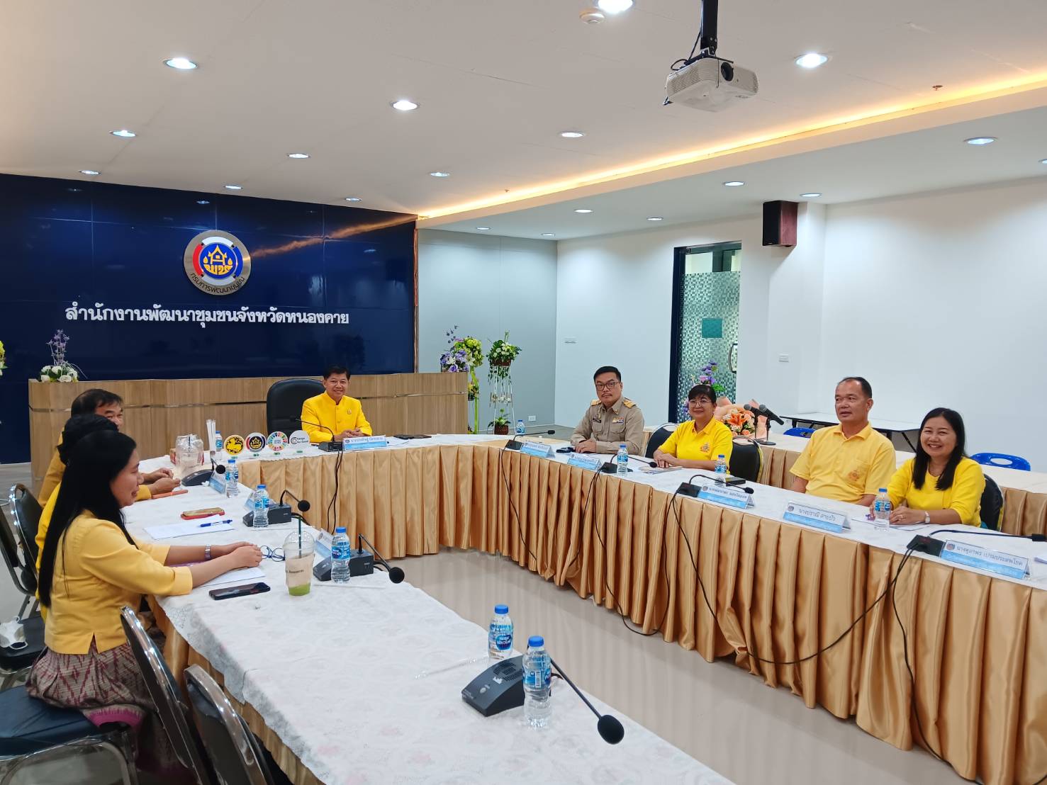 พช.หนองคาย ประชุมคณะทำงานพิจารณาจัดทำข้อตกลงการปฏิบัติราชการและการประเมินผลการปฏิบัติราชการของข้าราชการสำนักงานพัฒนาชุมชนจังหวัดหนองคาย