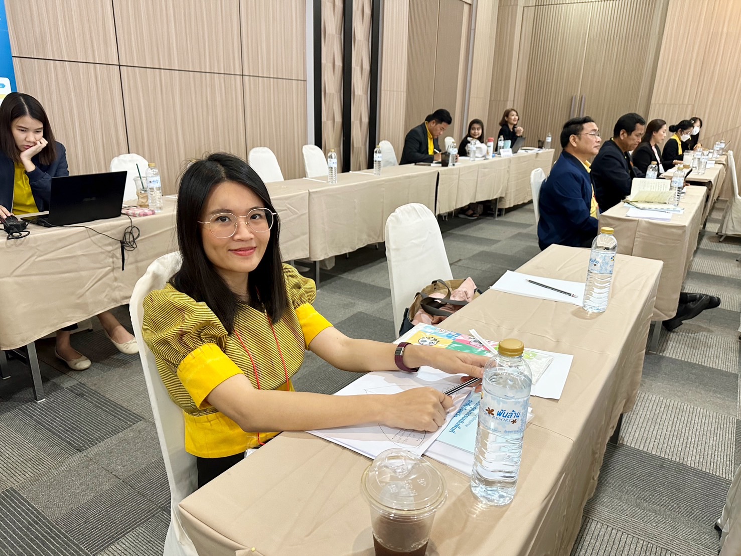 พช.หนองคาย ร่วมประชุมเชิงปฏิบัติการพัฒนาศักยภาพนักส่งเสริมคุณธรรมเชิงพื้นที่ จังหวัดหนองคาย