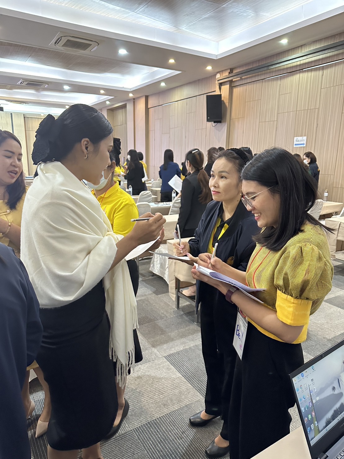 พช.หนองคาย ร่วมประชุมเชิงปฏิบัติการพัฒนาศักยภาพนักส่งเสริมคุณธรรมเชิงพื้นที่ จังหวัดหนองคาย