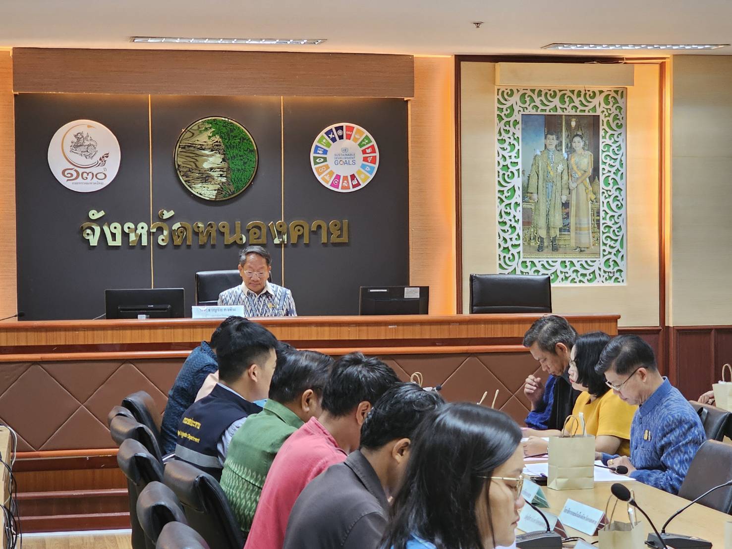 พช.หนองคาย ร่วมการประชุมคณะทำงานส่งเสริมพัฒนาอาชีพและการตลาด ภายใต้อนุกรรมการนโยบายที่ดินจังหวัดหนองคาย ครั้งที่ 2/2567