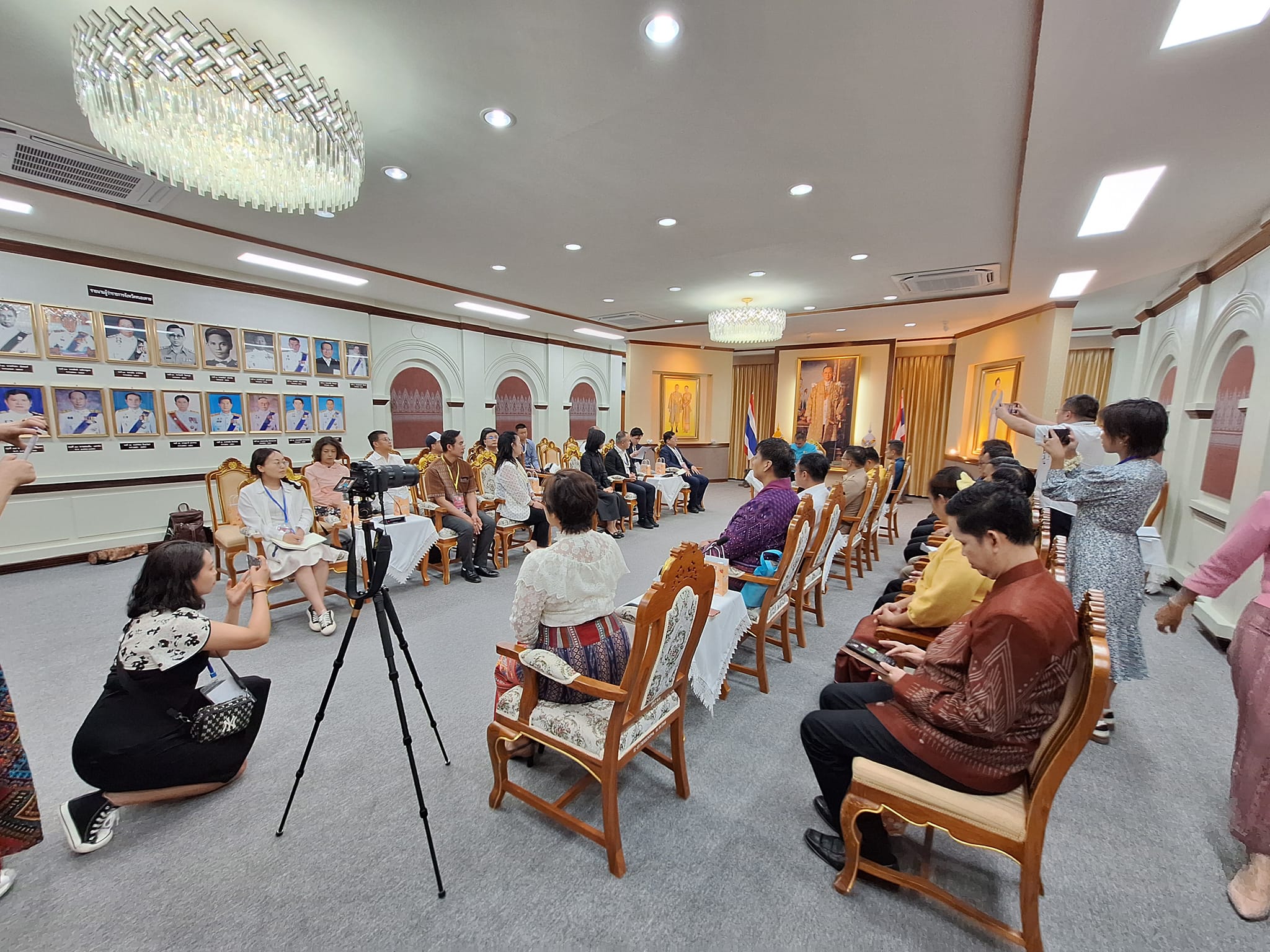 พช.หนองคาย ร่วมให้การต้อนรับคณะสื่อมวลชนจากมณฑลซิงไห่ สาธารณรัฐประชาชนจีน